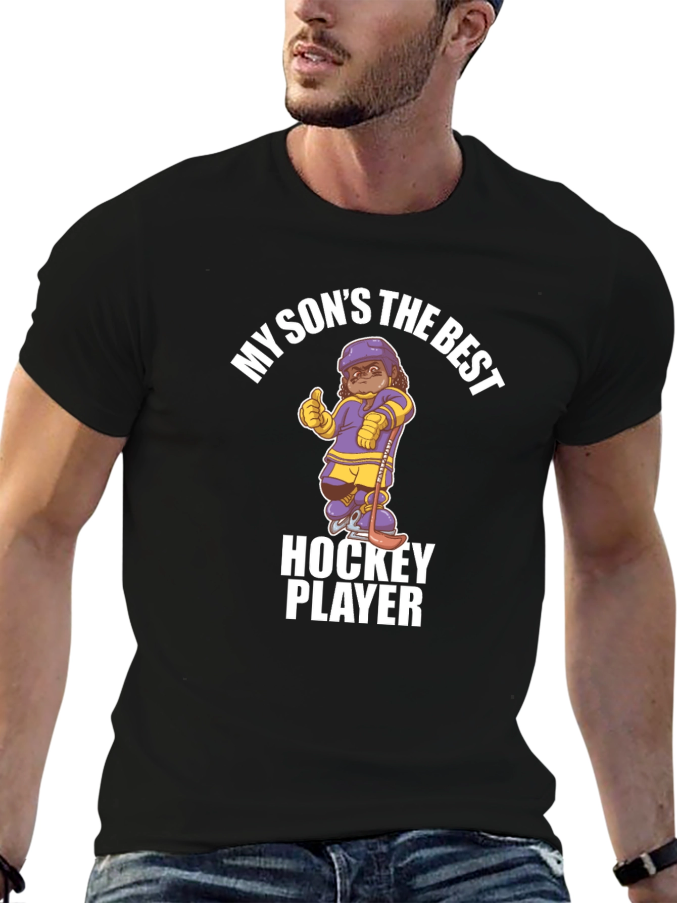 My Sons the Best Hockey Player T-Shirt