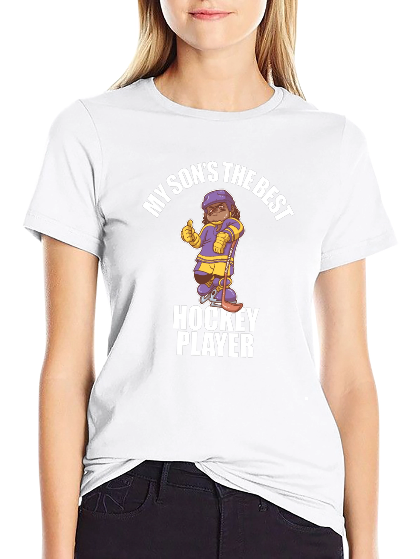 My Sons the Best Hockey Player T-Shirt