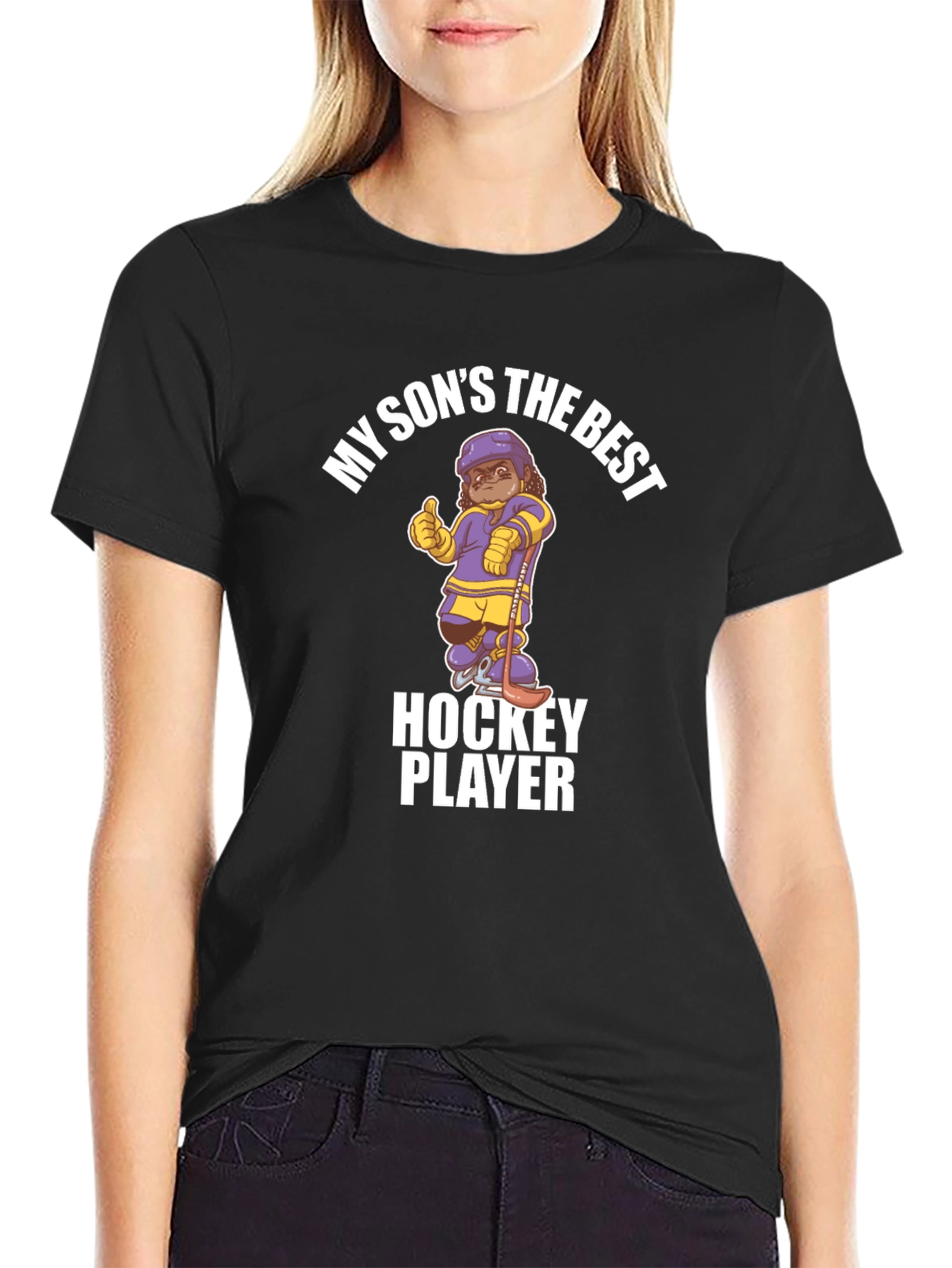 My Sons the Best Hockey Player T-Shirt