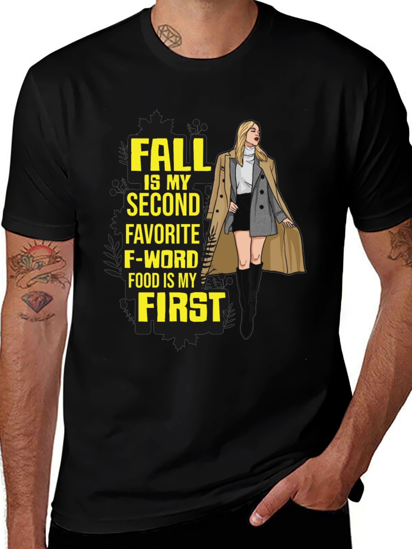 Fall Is My Second Favorite F-Word T-Shirt
