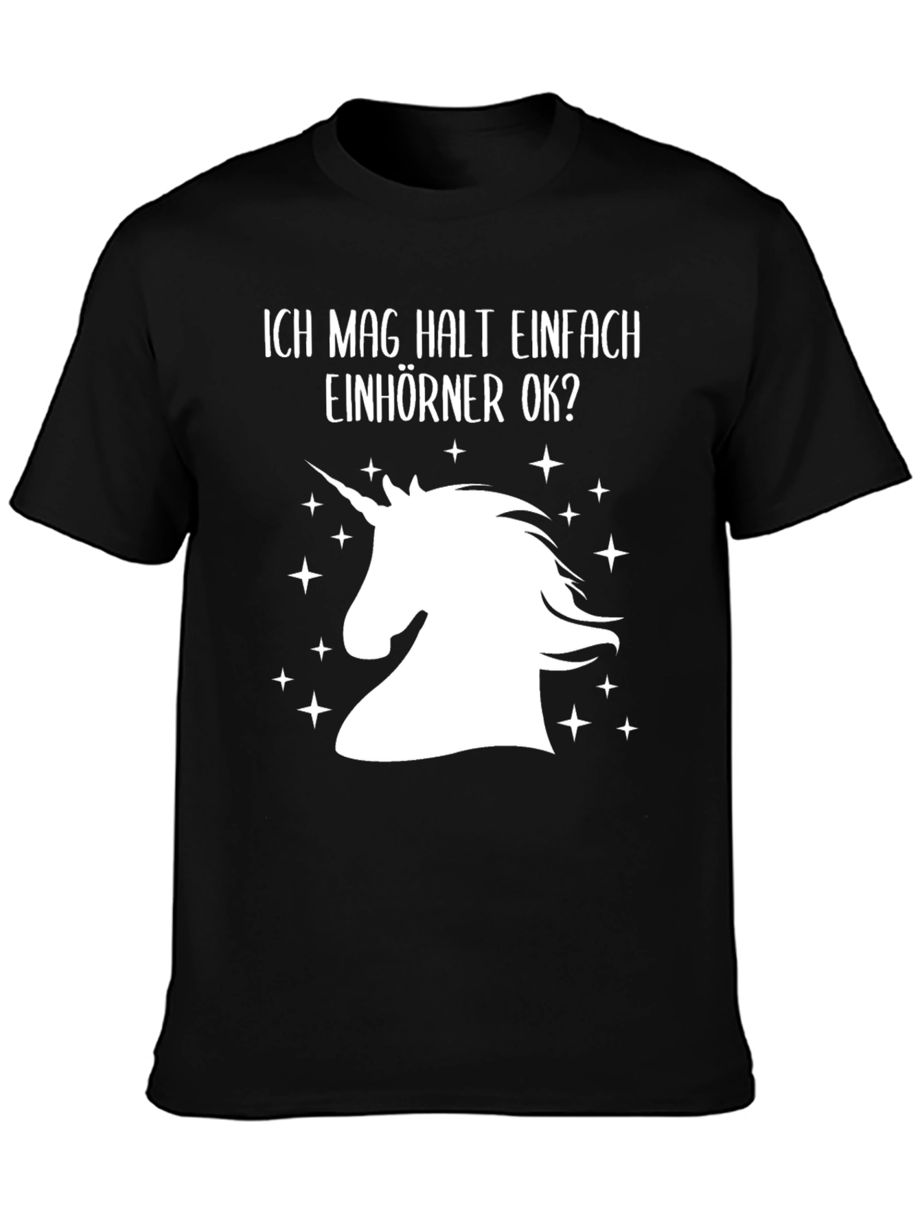 Unicorn Lover Black T-Shirt