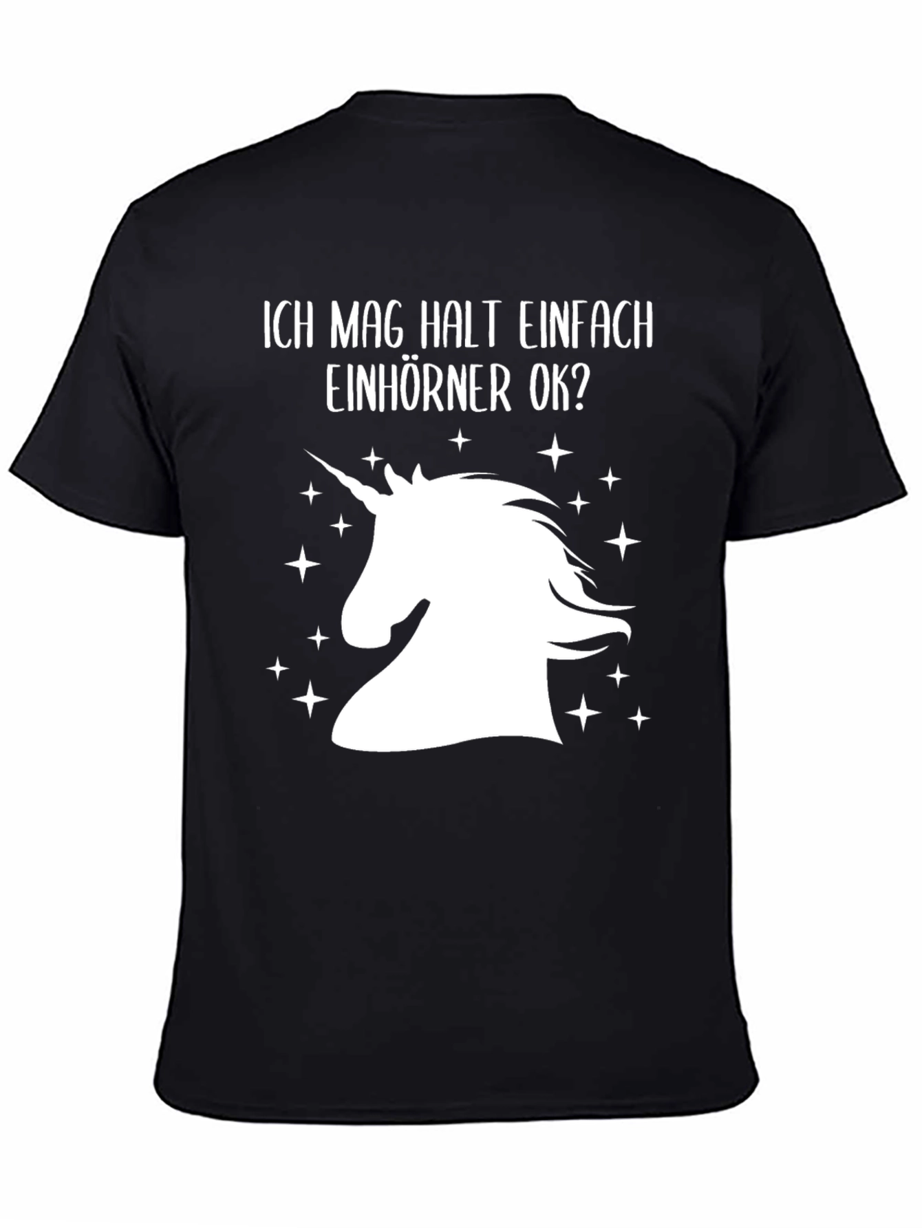 Unicorn Lover Black T-Shirt