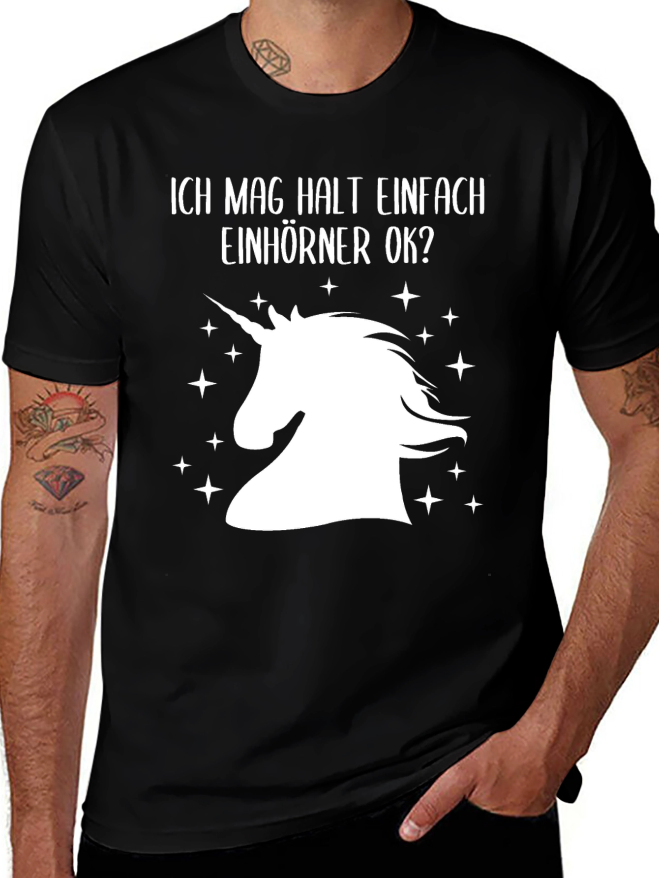 Unicorn Lover Black T-Shirt