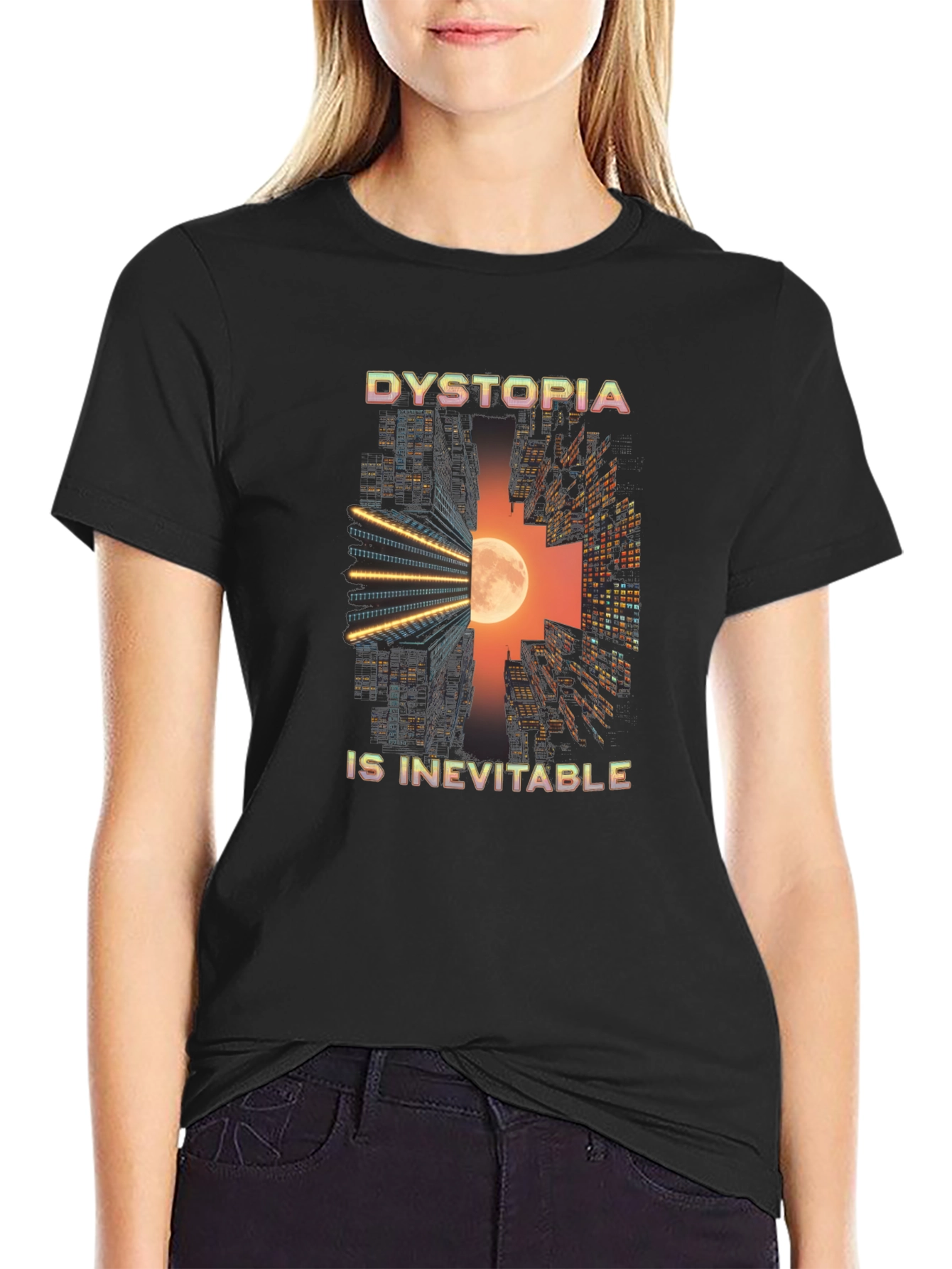 Dystopia Is Inevitable Graphic T-Shirt