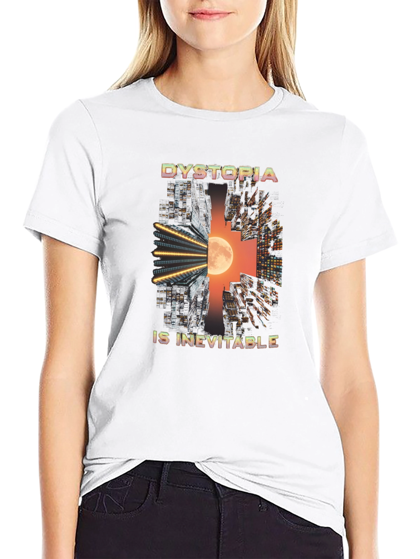 Dystopia Is Inevitable Graphic T-Shirt