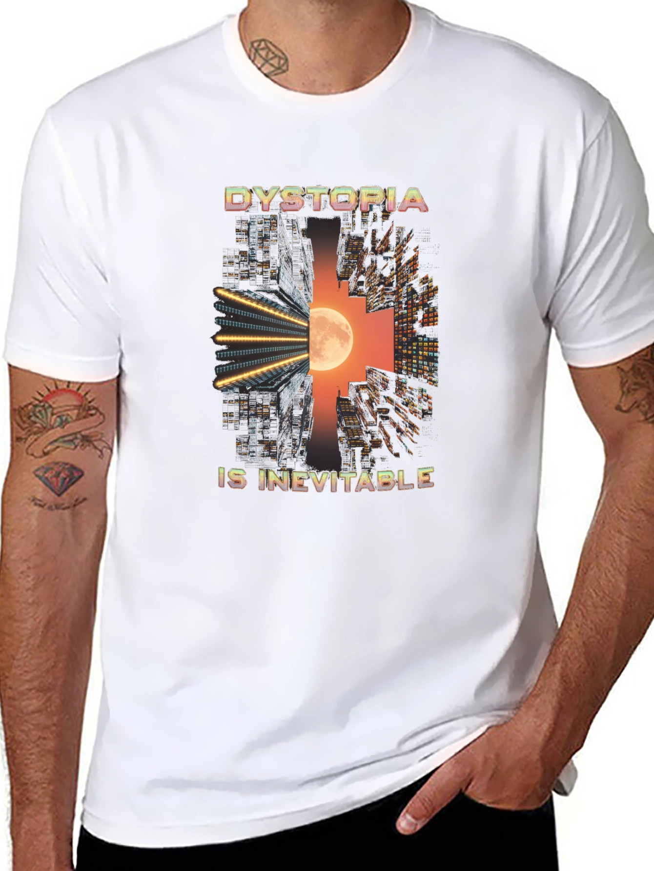 Dystopia Is Inevitable Graphic T-Shirt
