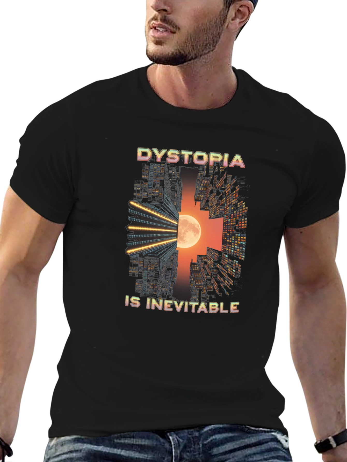 Dystopia Is Inevitable Graphic T-Shirt