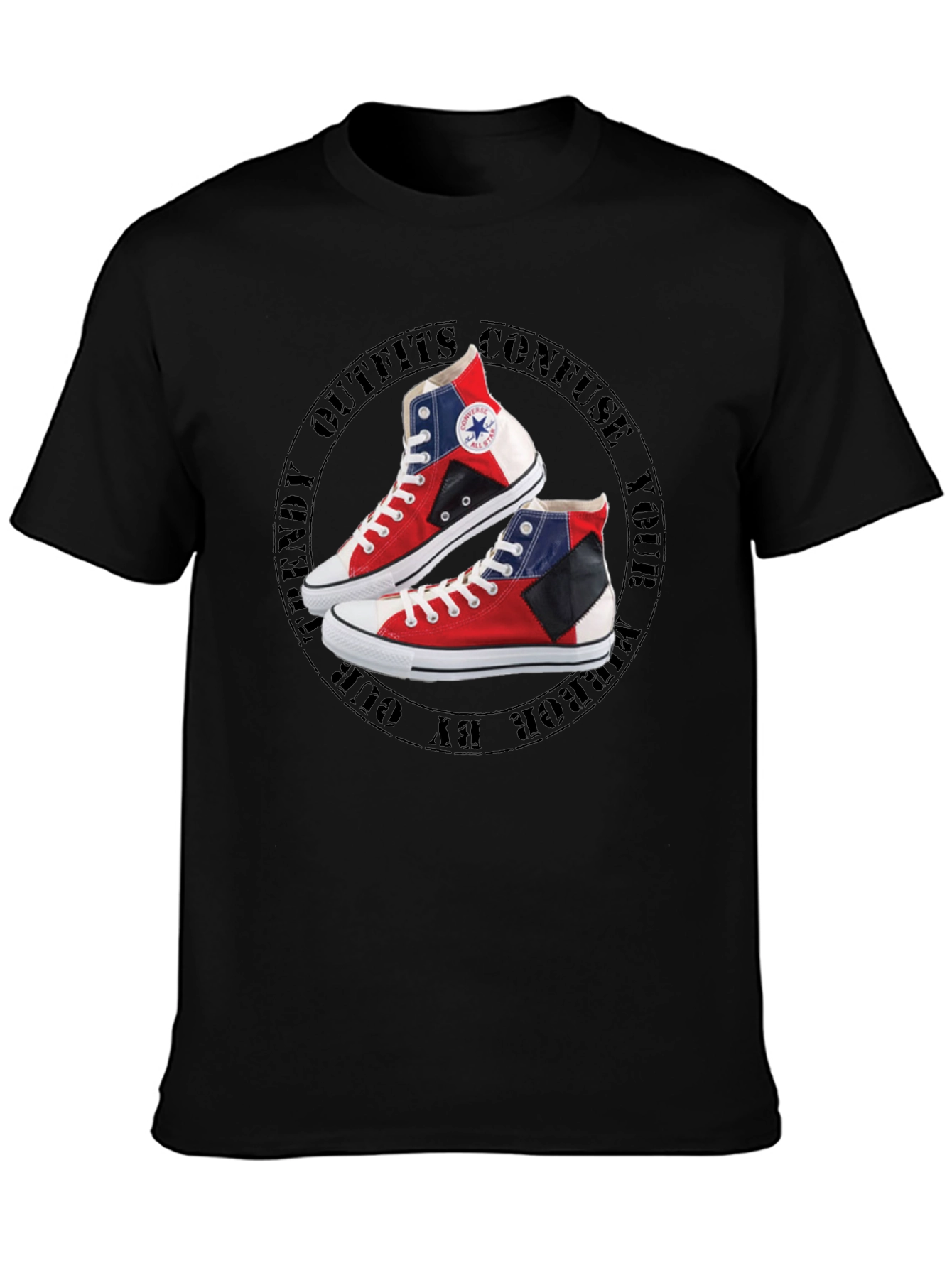 Trendy Outfit Confuse Mens T-Shirt