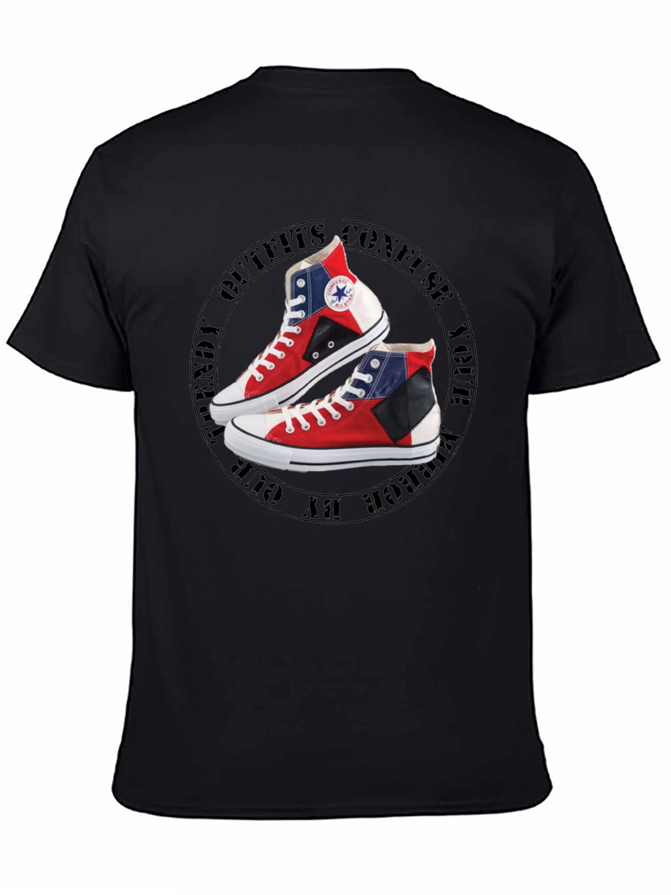 Trendy Outfit Confuse Mens T-Shirt