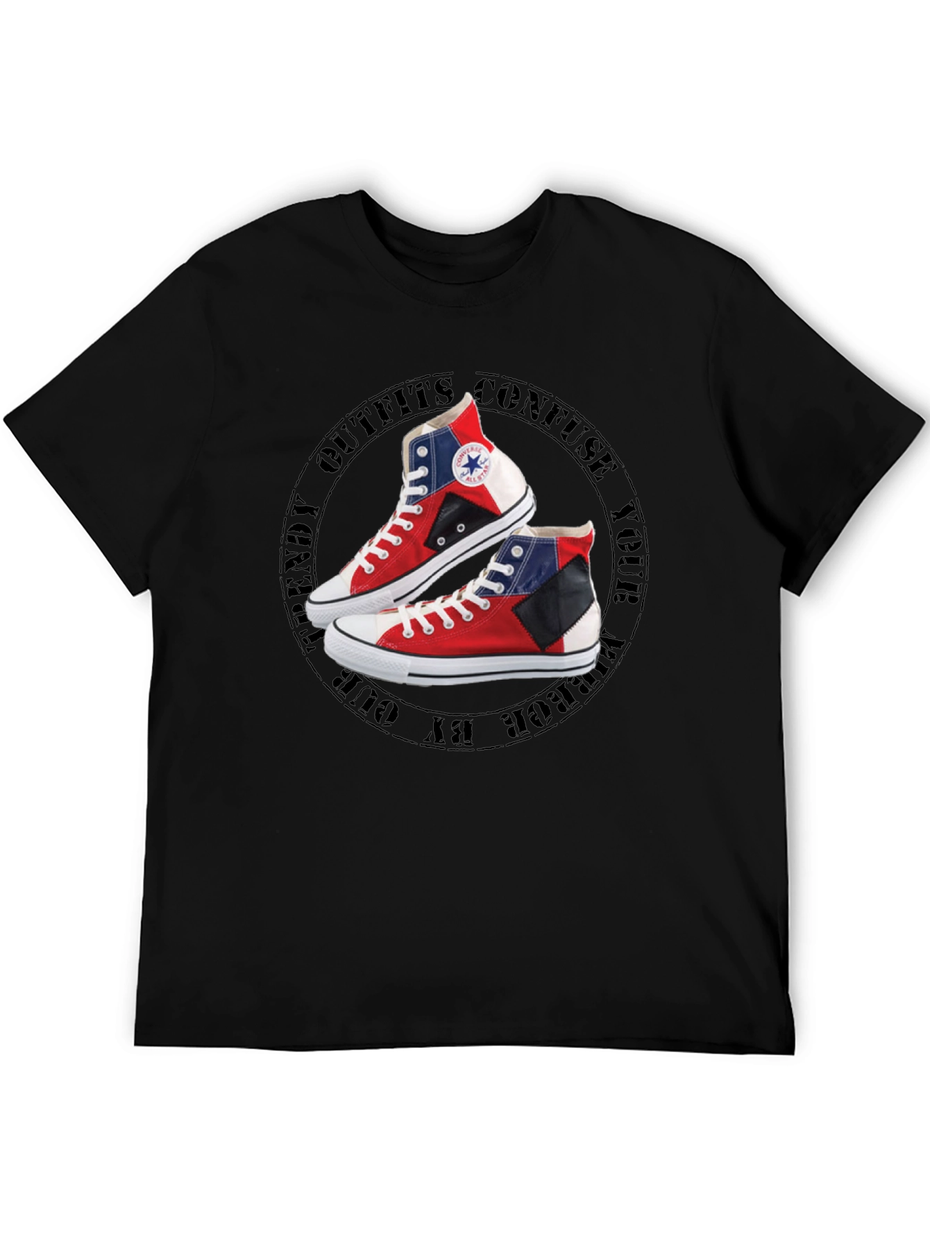 Trendy Outfit Confuse Mens T-Shirt