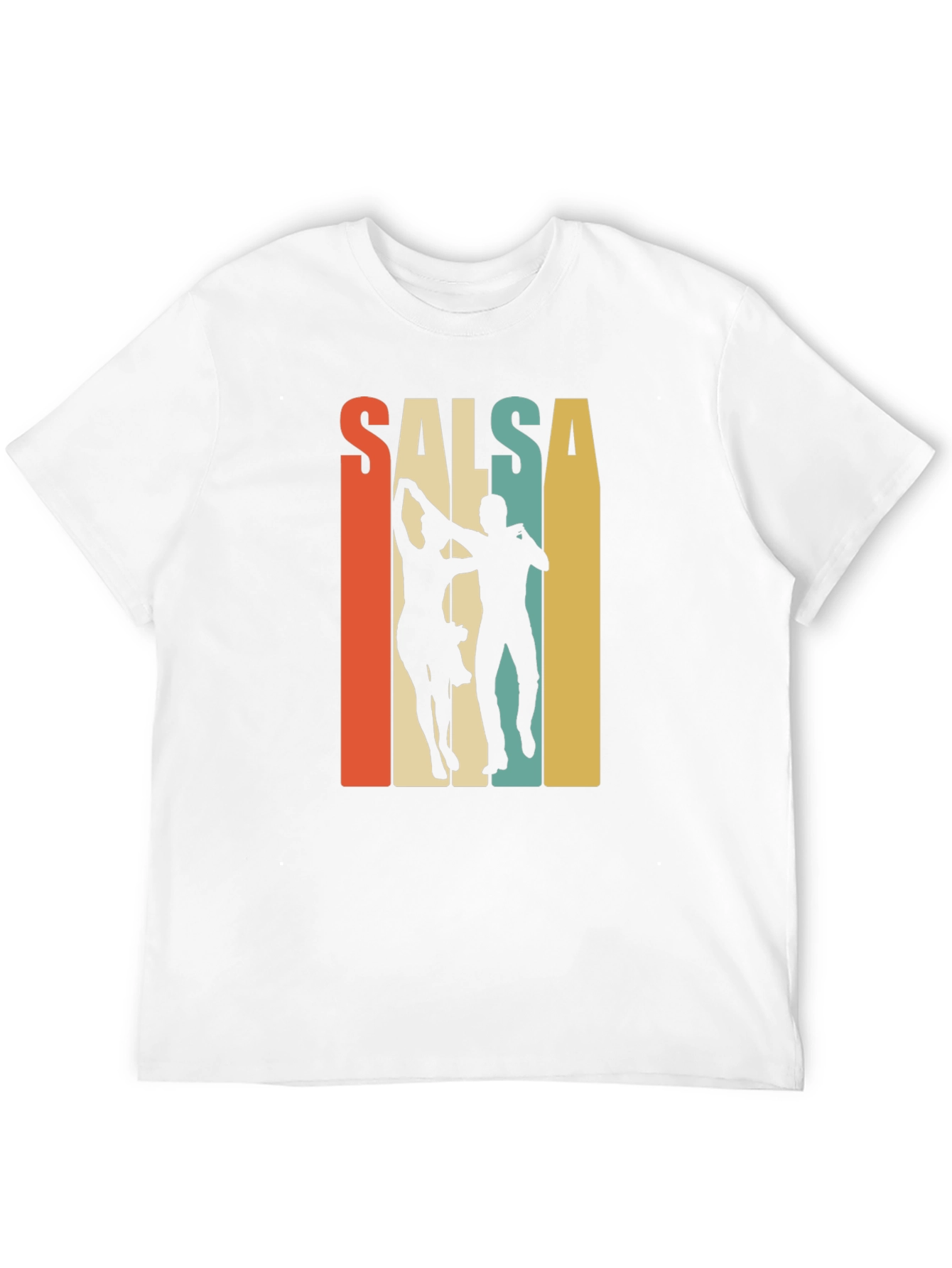 Salsa Dance Retro Graphic T-Shirt