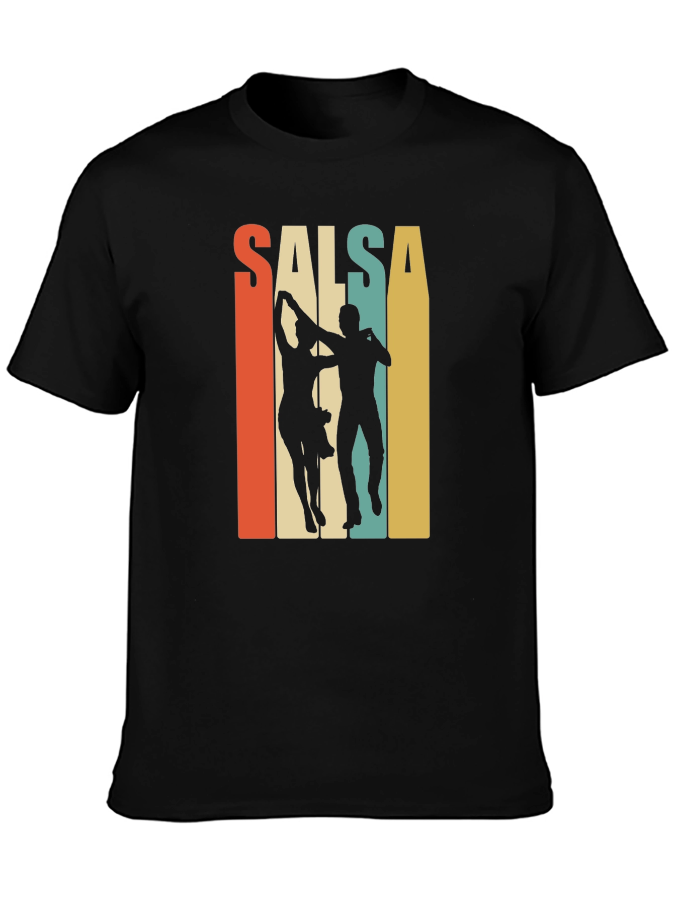 Salsa Dance Retro Graphic T-Shirt