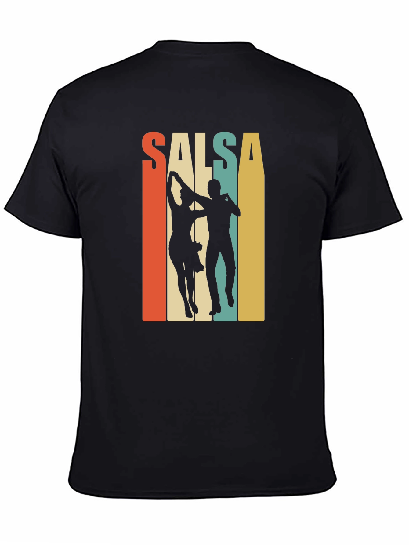 Salsa Dance Retro Graphic T-Shirt