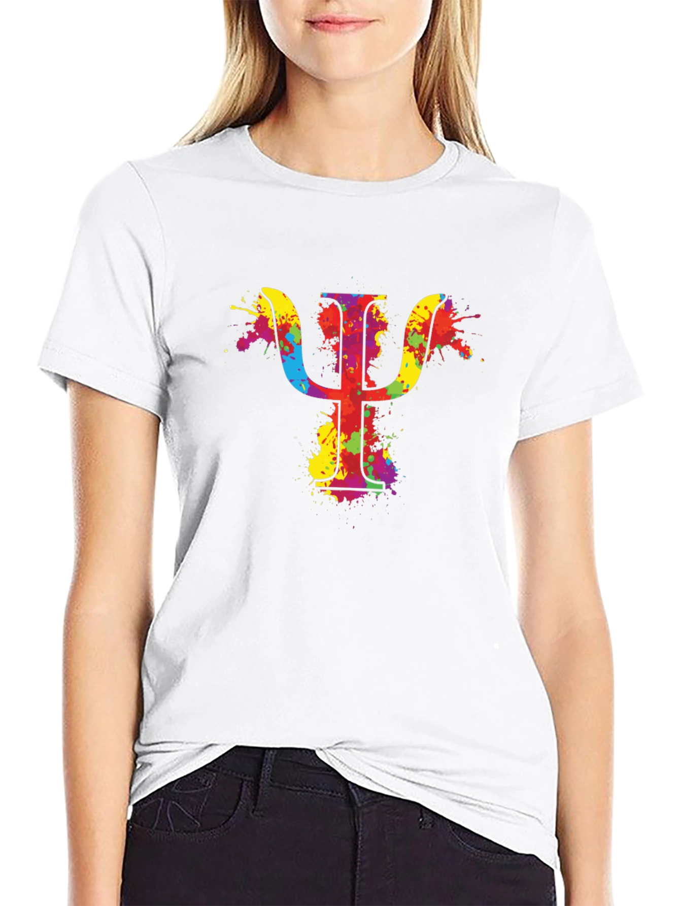 Colorful Psychology Symbol T-Shirt