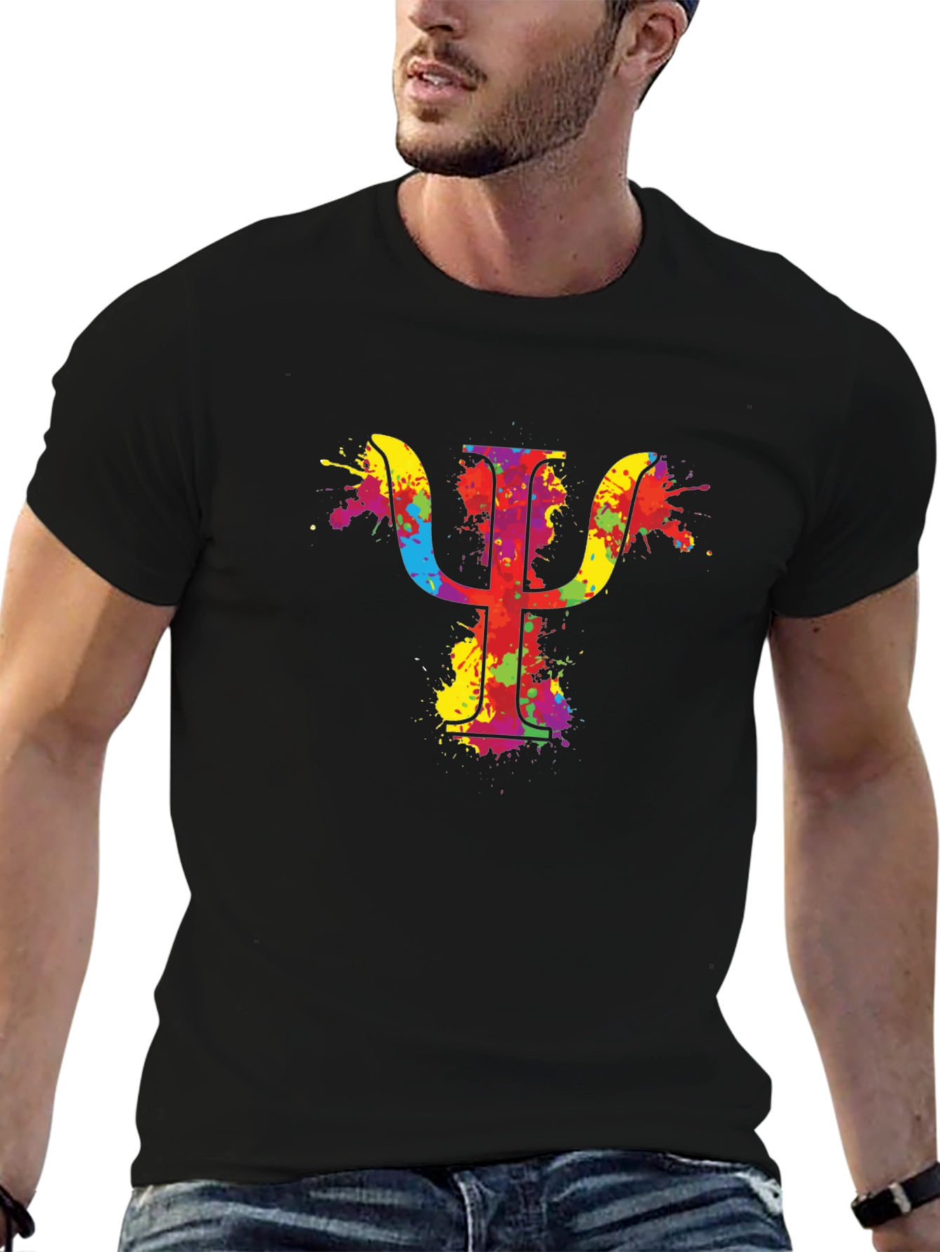 Colorful Psychology Symbol T-Shirt