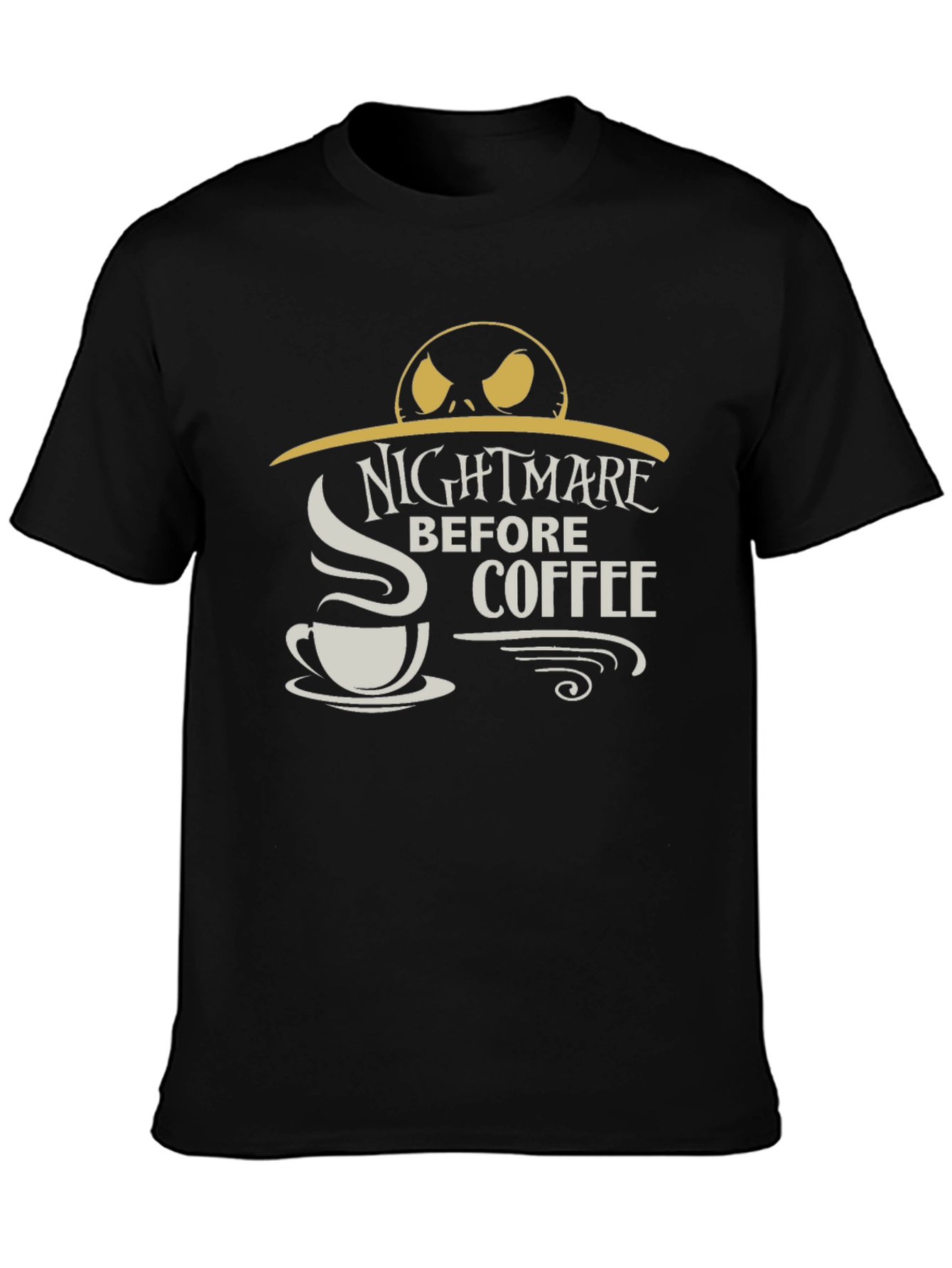 Nightmare Before Coffee Graphic T-Shirt