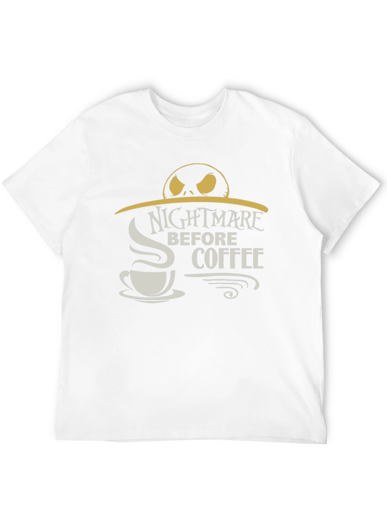 Nightmare Before Coffee Graphic T-Shirt