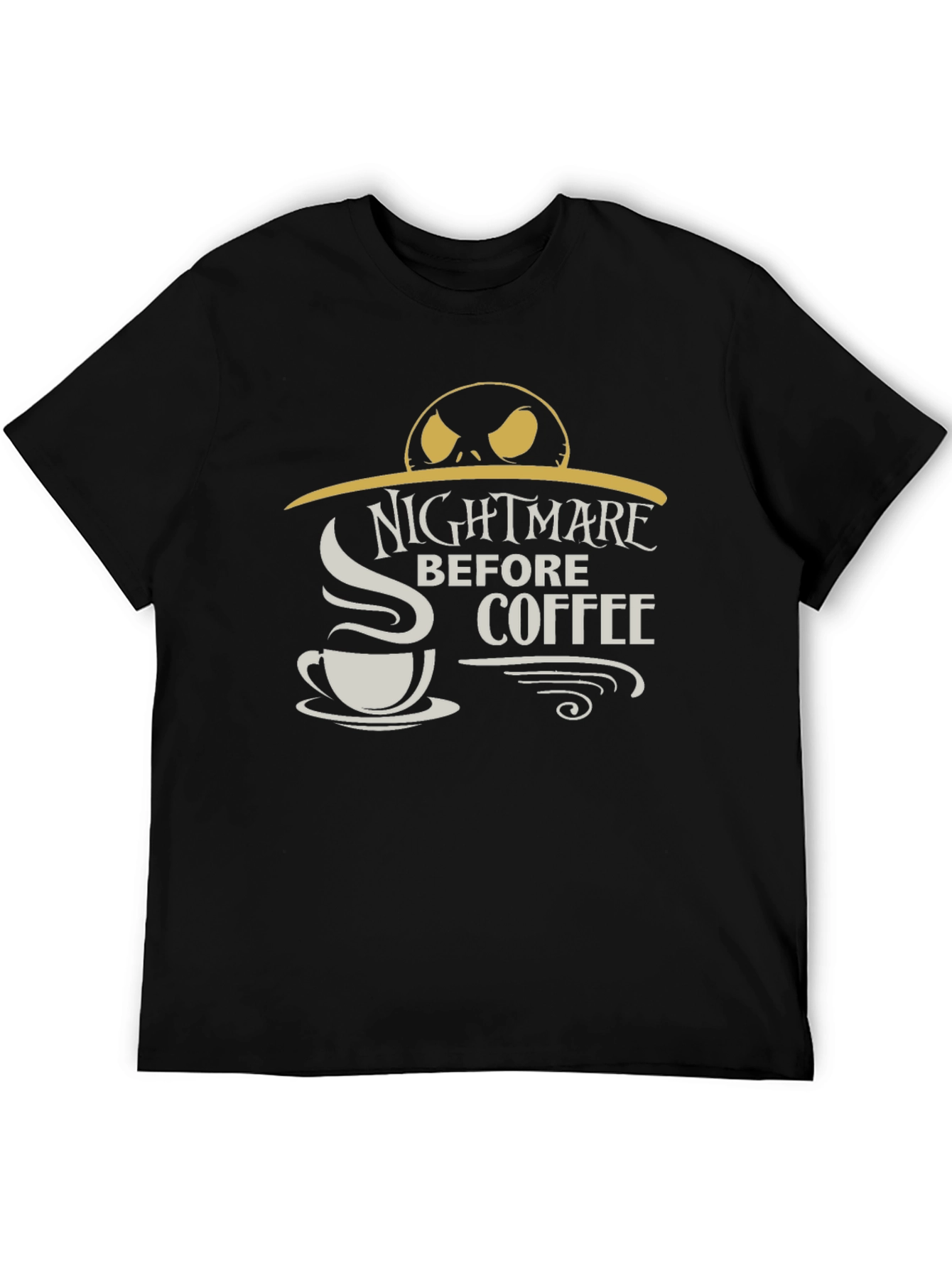 Nightmare Before Coffee Graphic T-Shirt