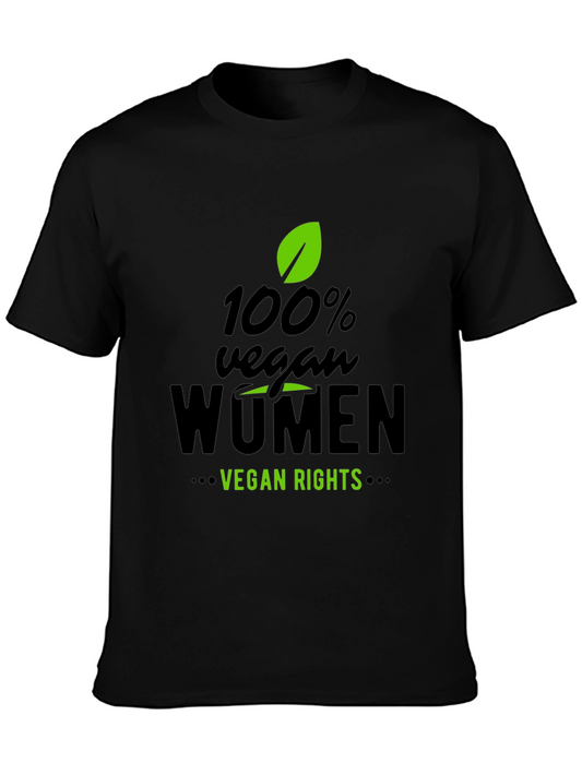 Vegan Rights T-Shirt - 100% Vegan Women