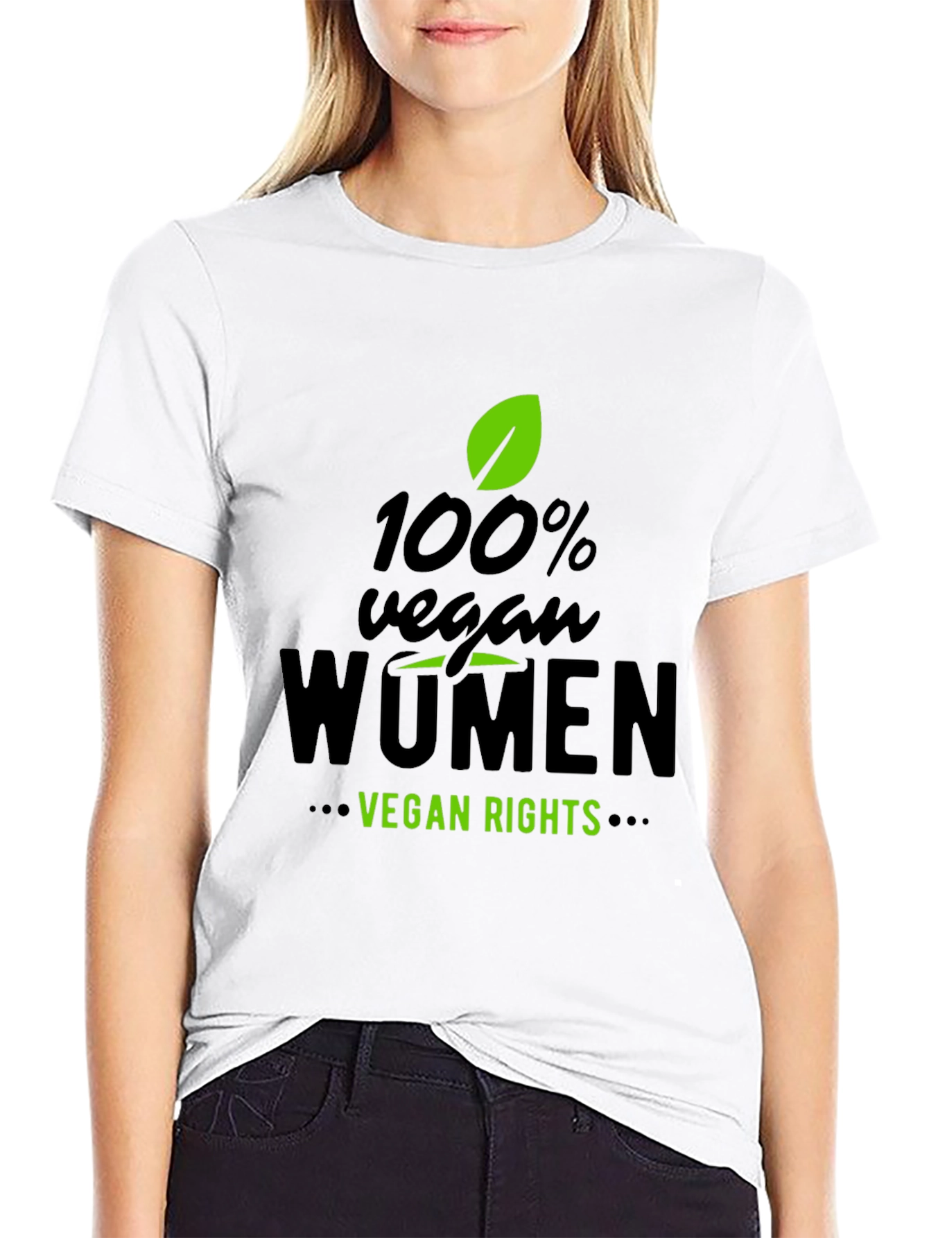 Vegan Rights T-Shirt - 100% Vegan Women