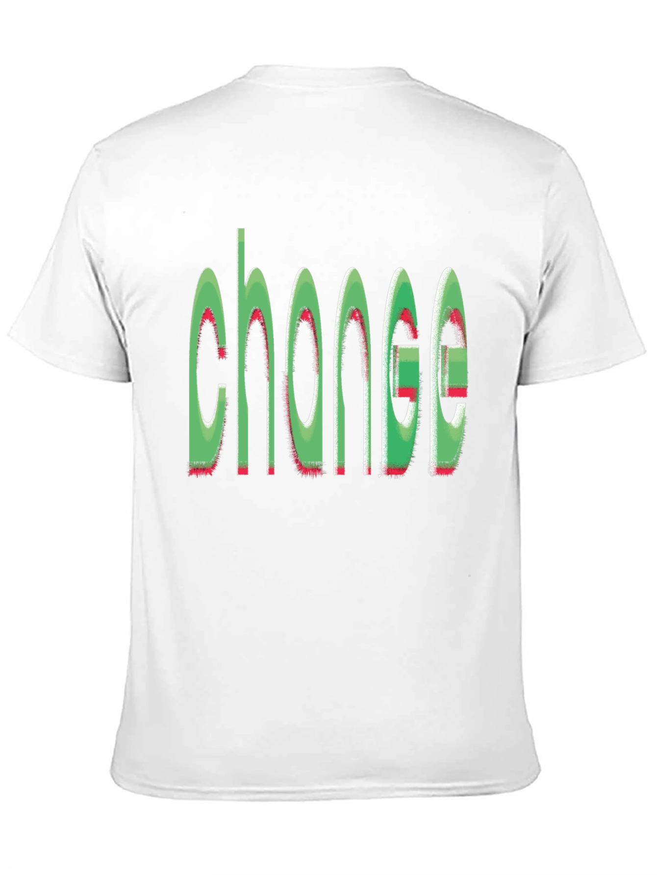 Change Graphic T-Shirt - Trendy Black Tee
