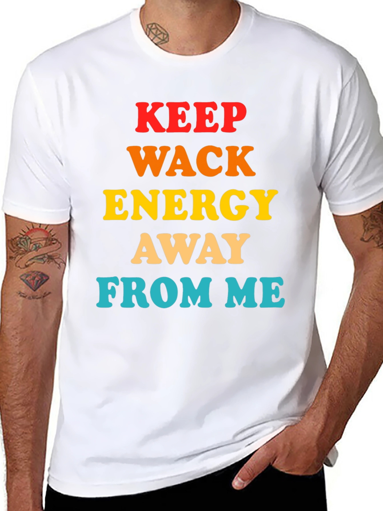 Keep Wack Energy Away From Me T-Shirt