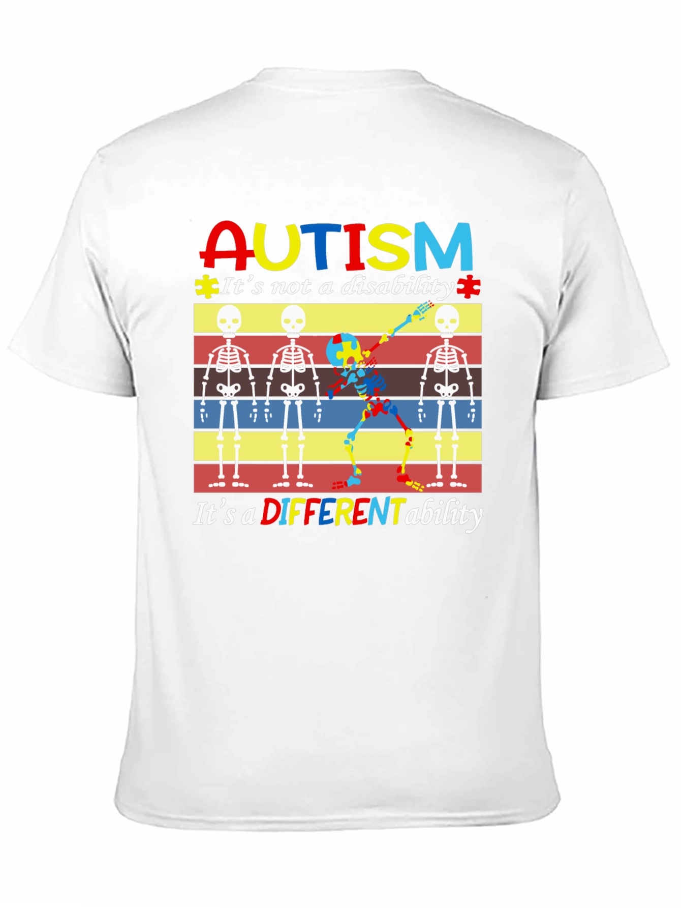 Autism Awareness T-Shirt - Different Ability