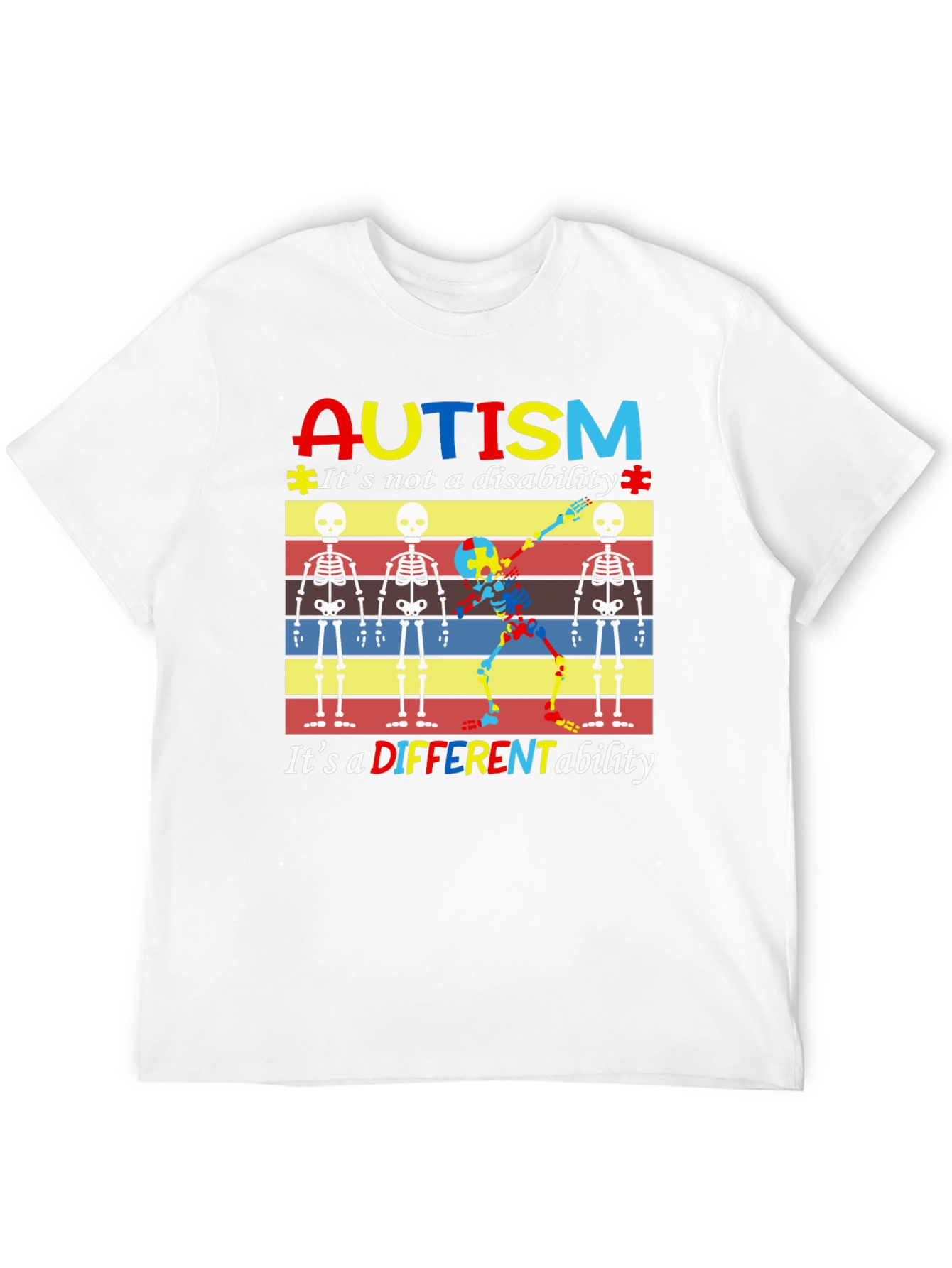 Autism Awareness T-Shirt - Different Ability