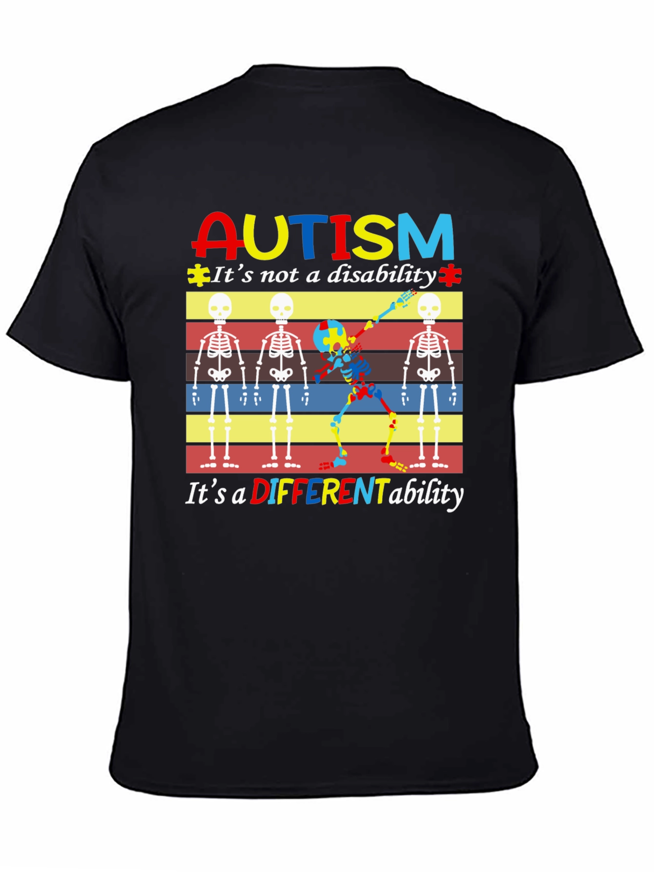 Autism Awareness T-Shirt - Different Ability