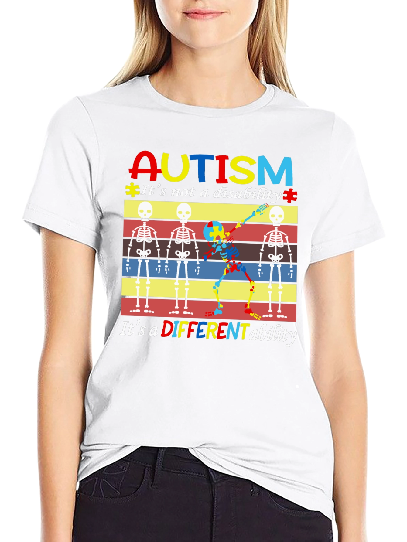 Autism Awareness T-Shirt - Different Ability