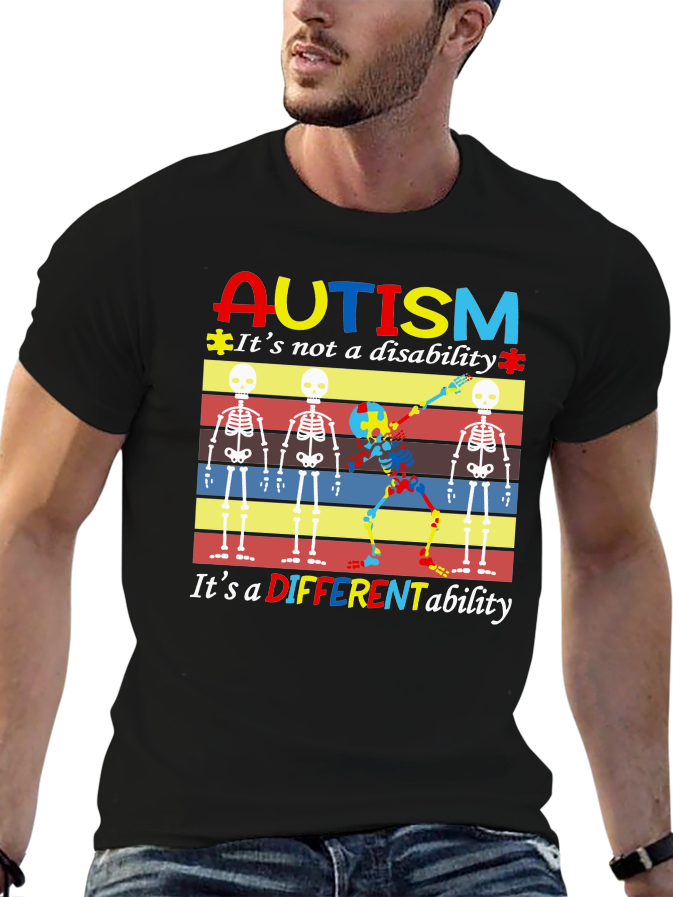Autism Awareness T-Shirt - Different Ability