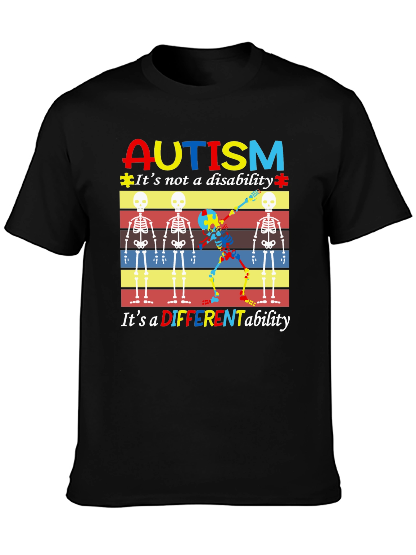 Autism Awareness T-Shirt - Different Ability