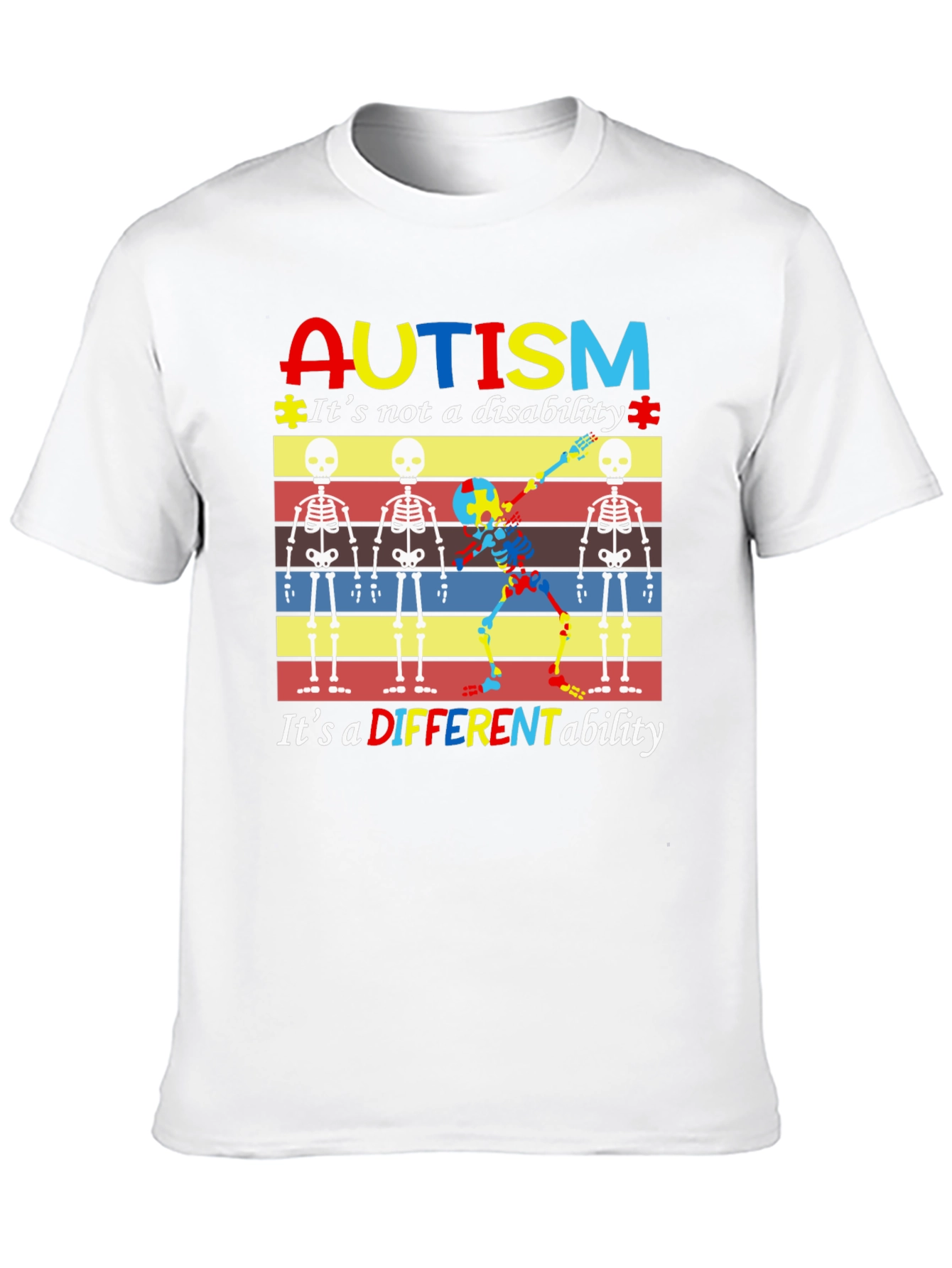 Autism Awareness T-Shirt - Different Ability