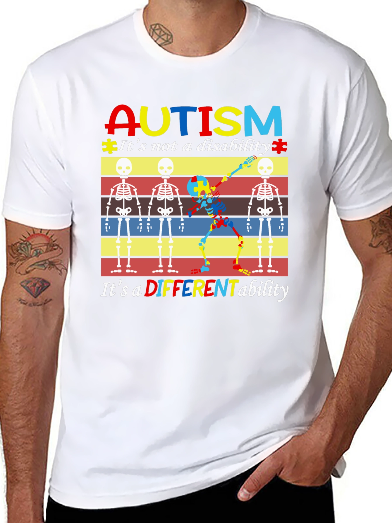 Autism Awareness T-Shirt - Different Ability