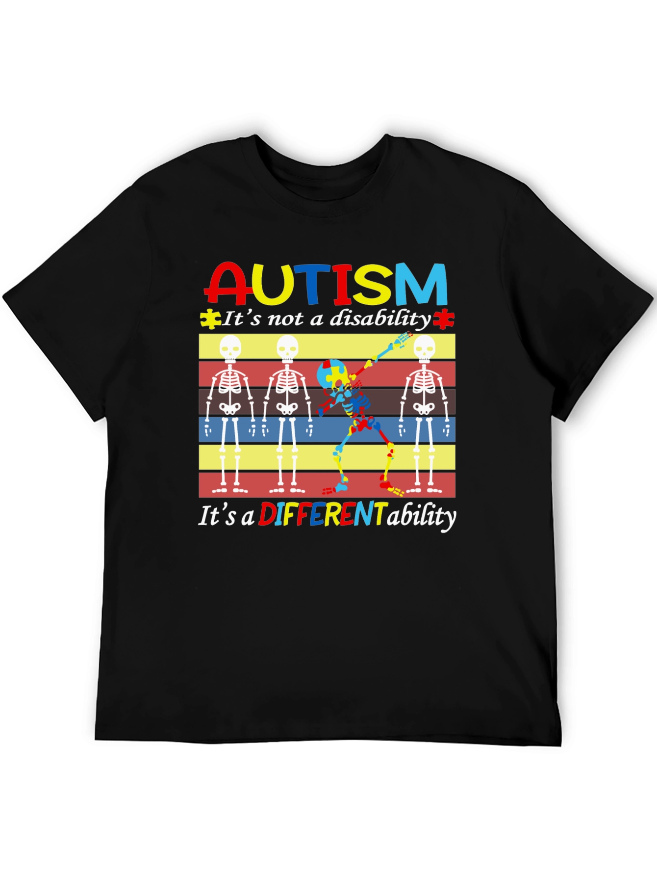 Autism Awareness T-Shirt - Different Ability