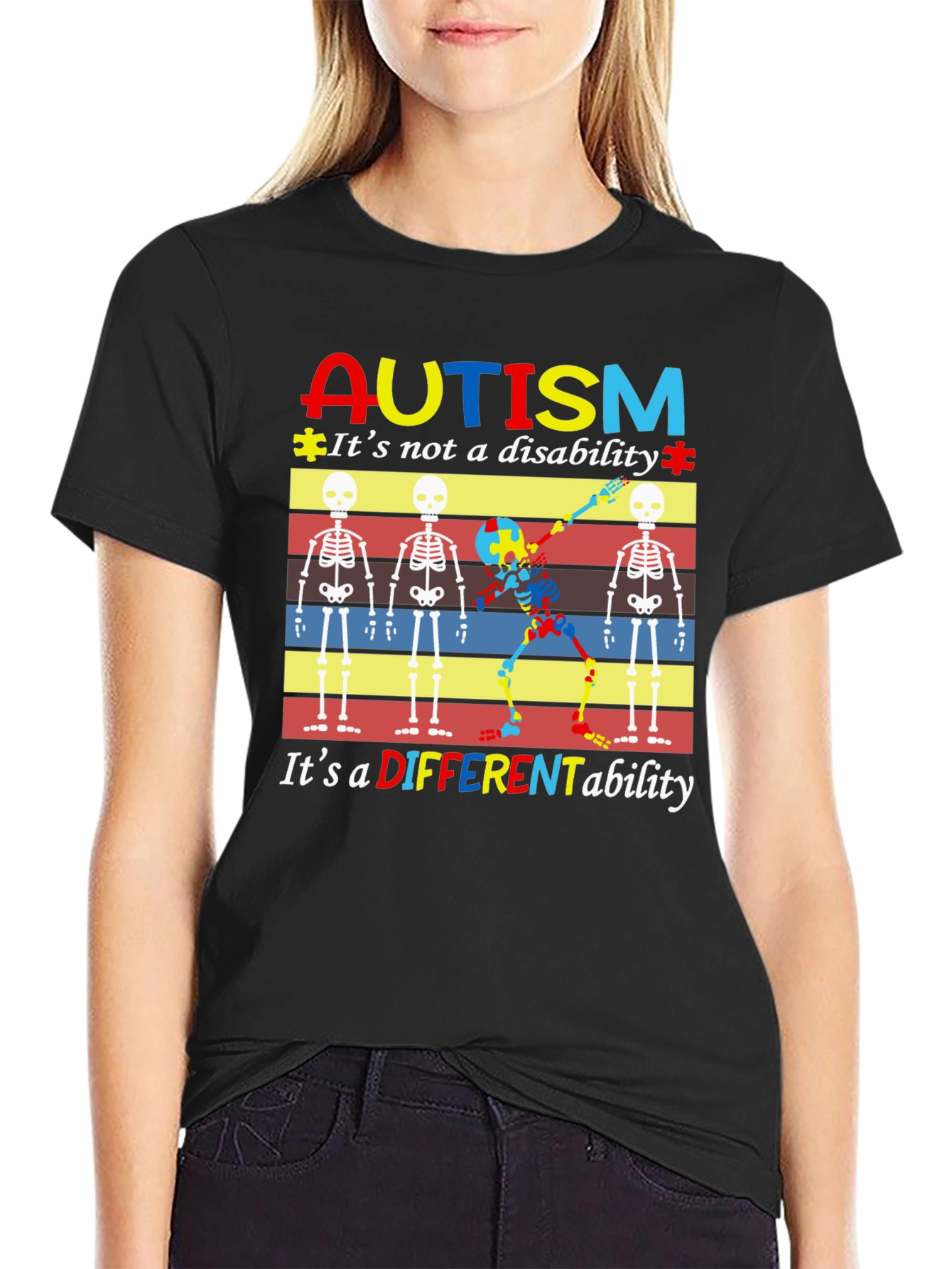 Autism Awareness T-Shirt - Different Ability