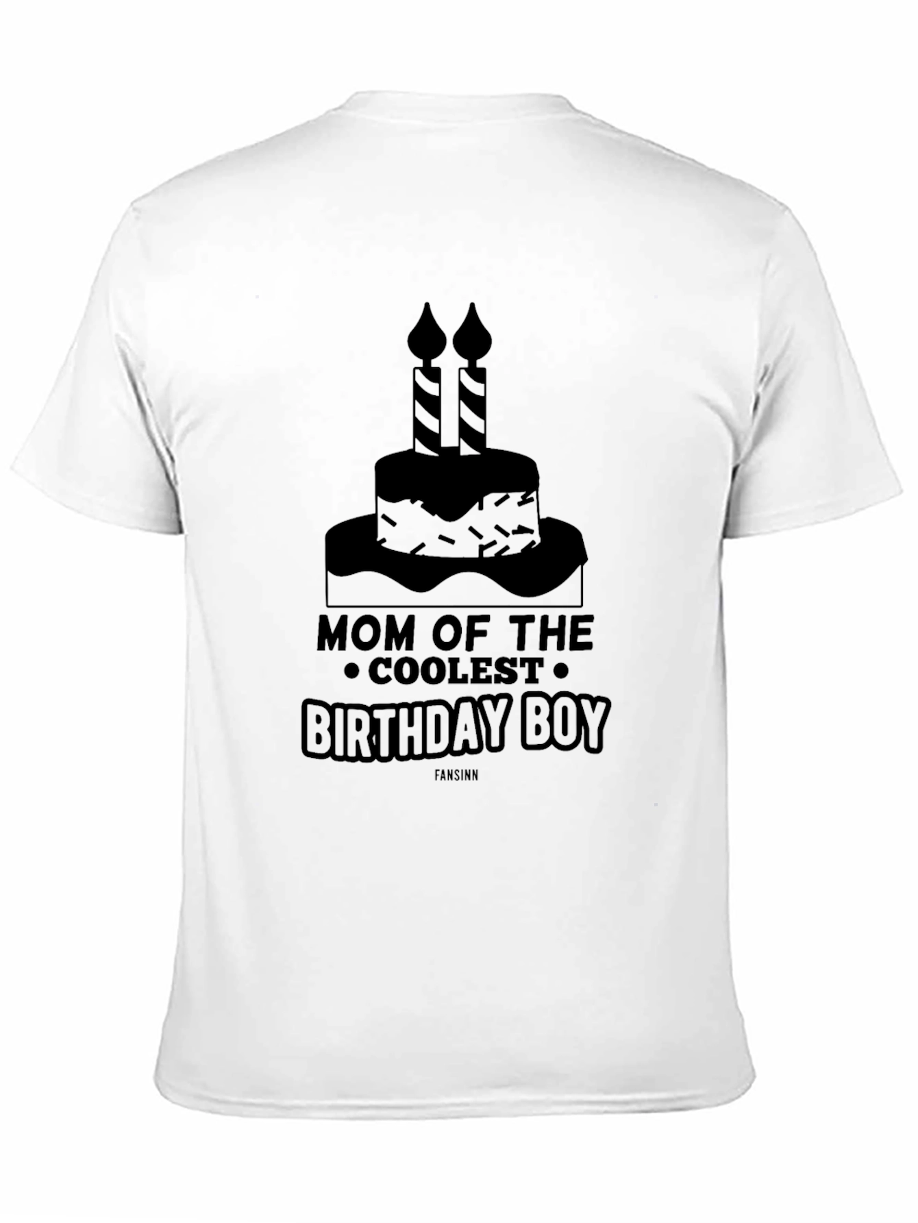 Mom of the Coolest Birthday Boy T-Shirt