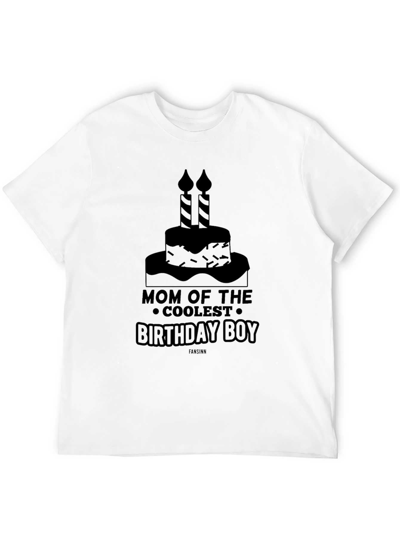 Mom of the Coolest Birthday Boy T-Shirt