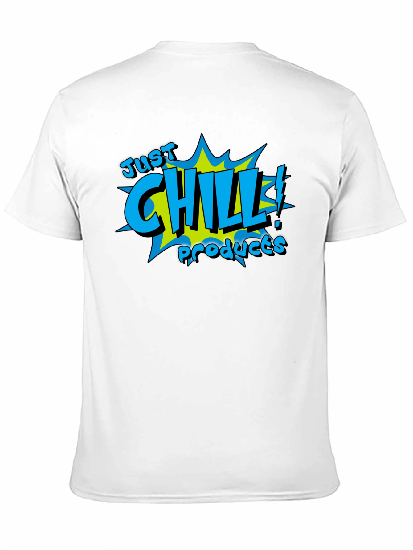 Just Chill Products Black Graphic T-Shirt