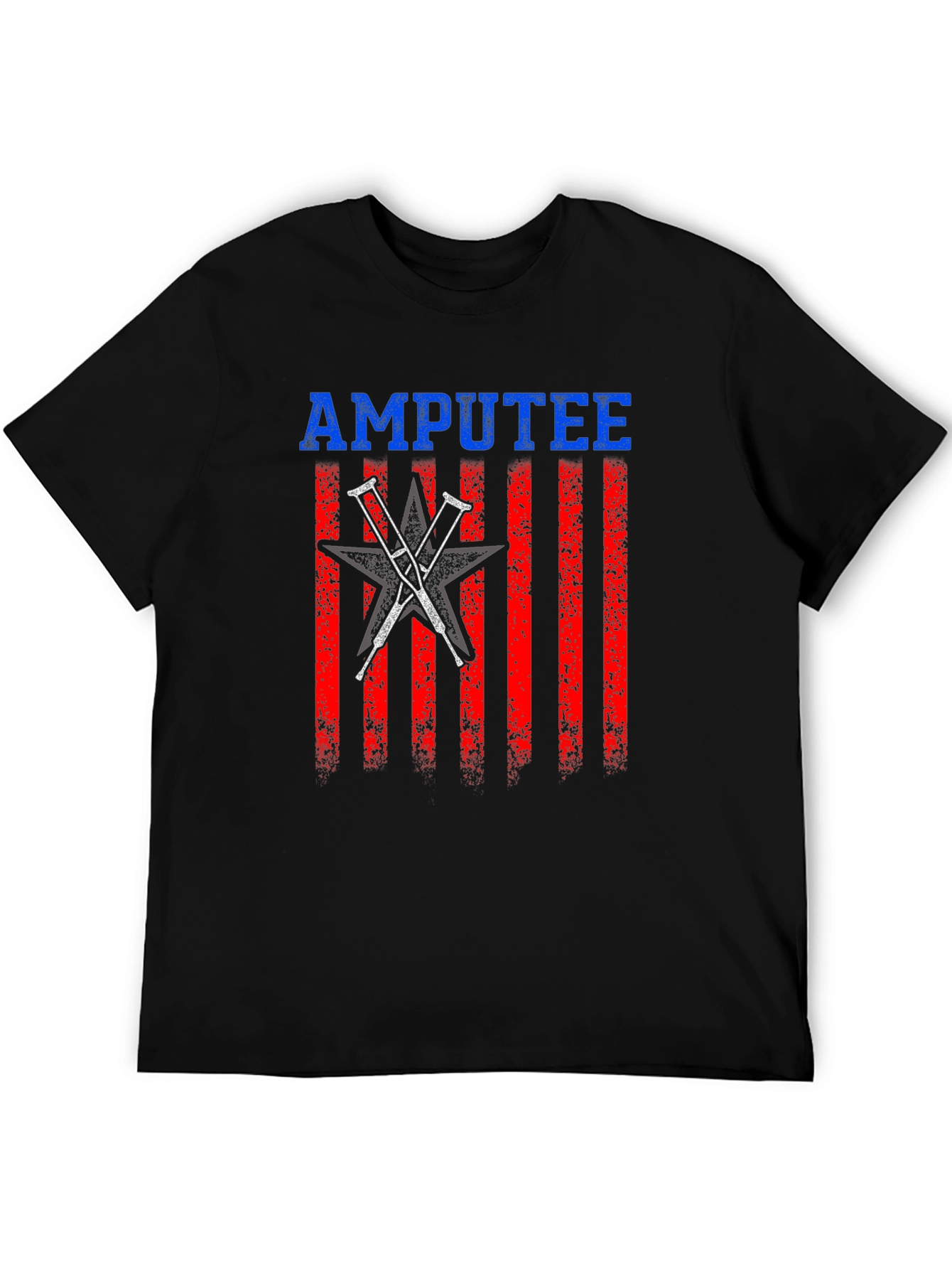 Amputee Pride T-Shirt - Patriotic Design