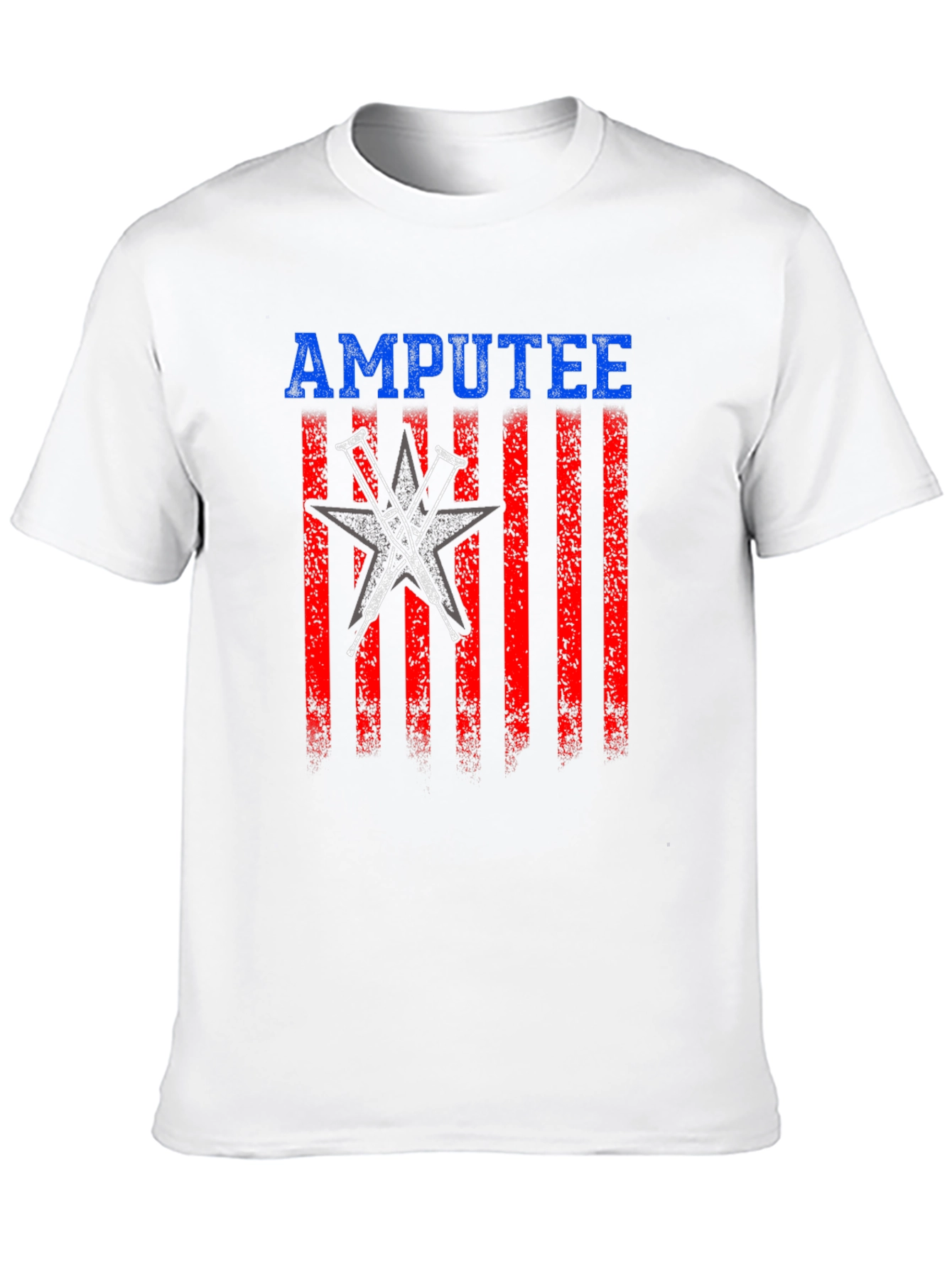 Amputee Pride T-Shirt - Patriotic Design