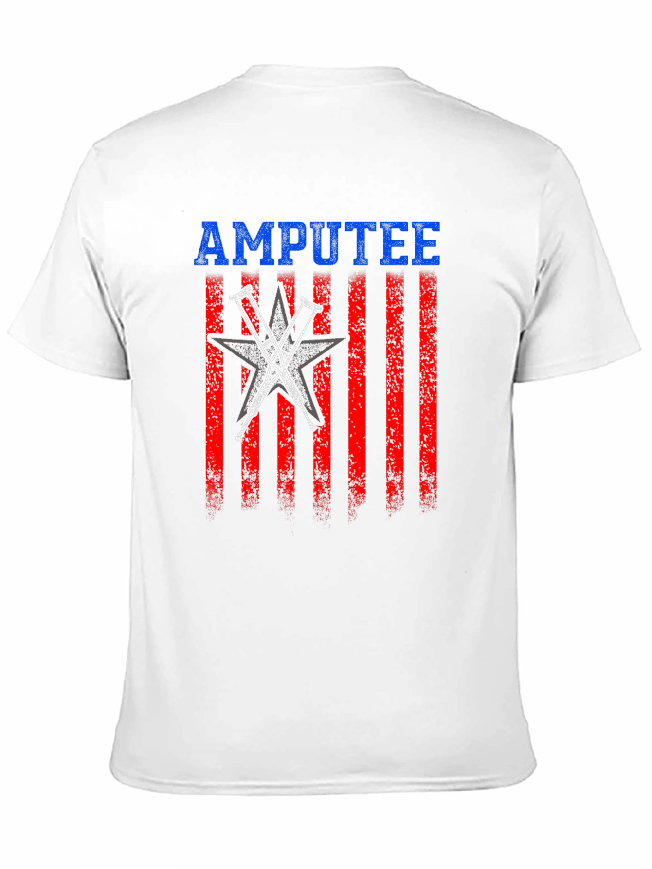 Amputee Pride T-Shirt - Patriotic Design