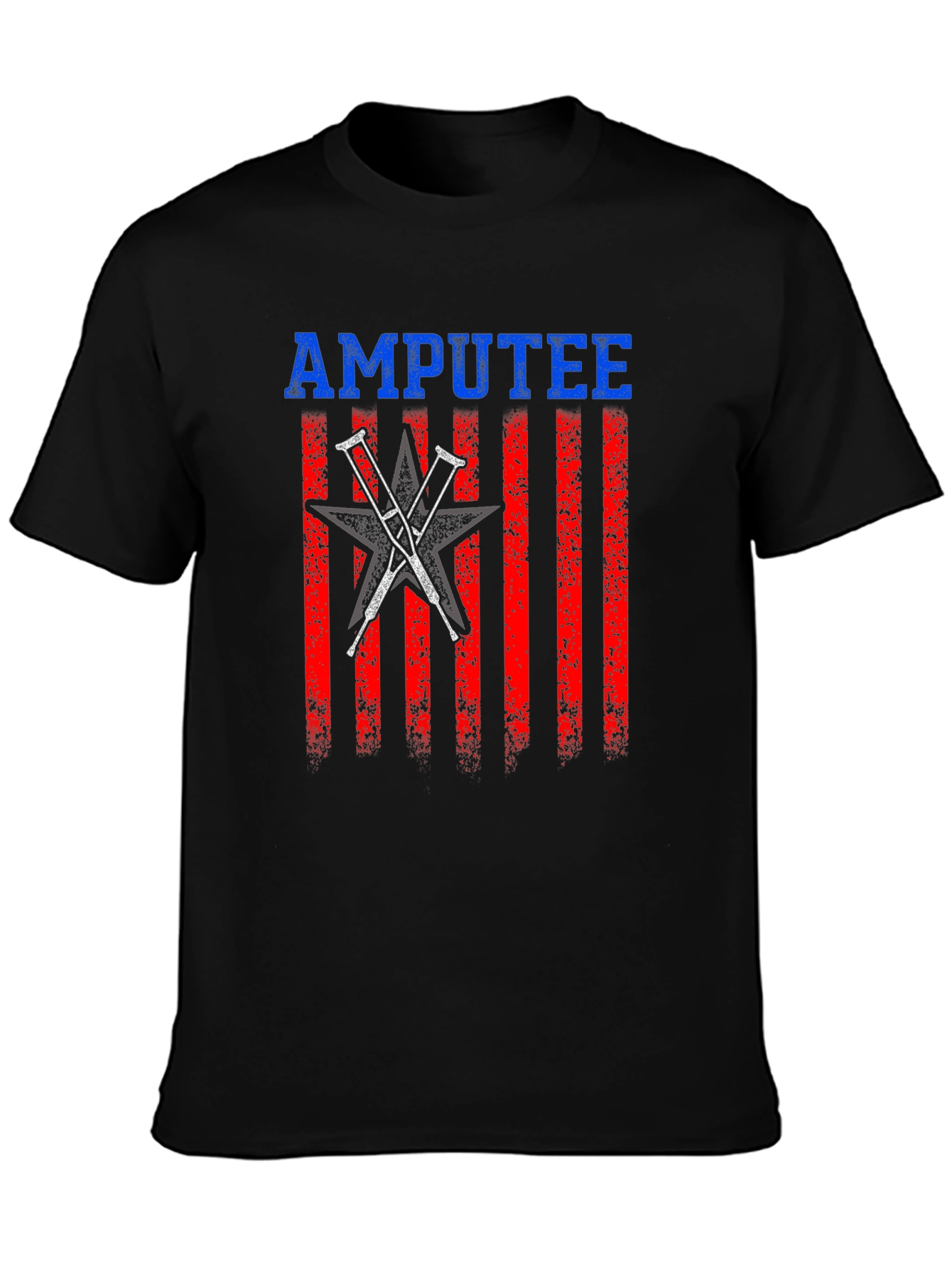 Amputee Pride T-Shirt - Patriotic Design