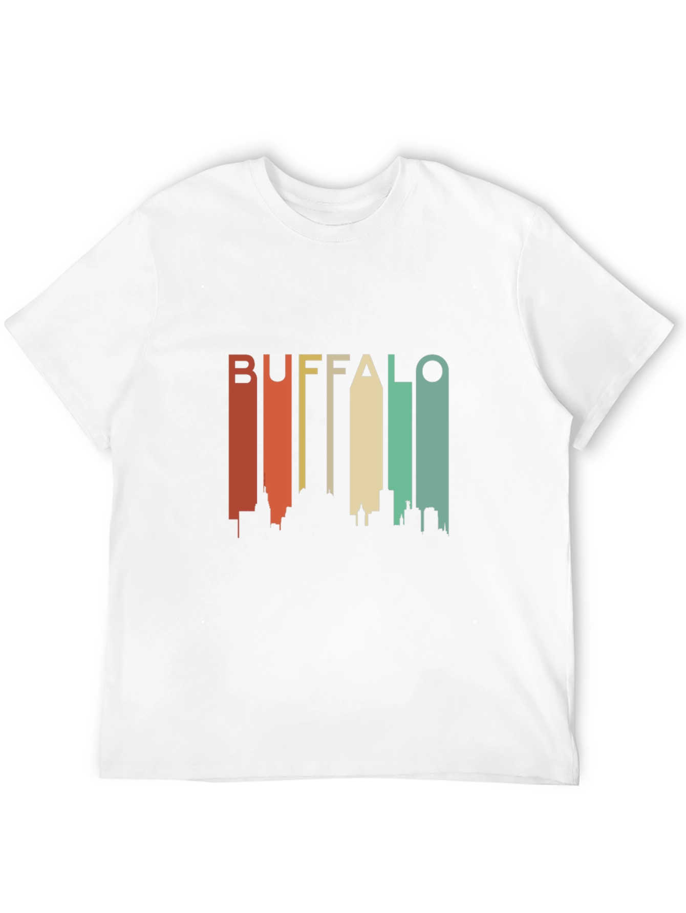Buffalo Skyline Retro Graphic Tee