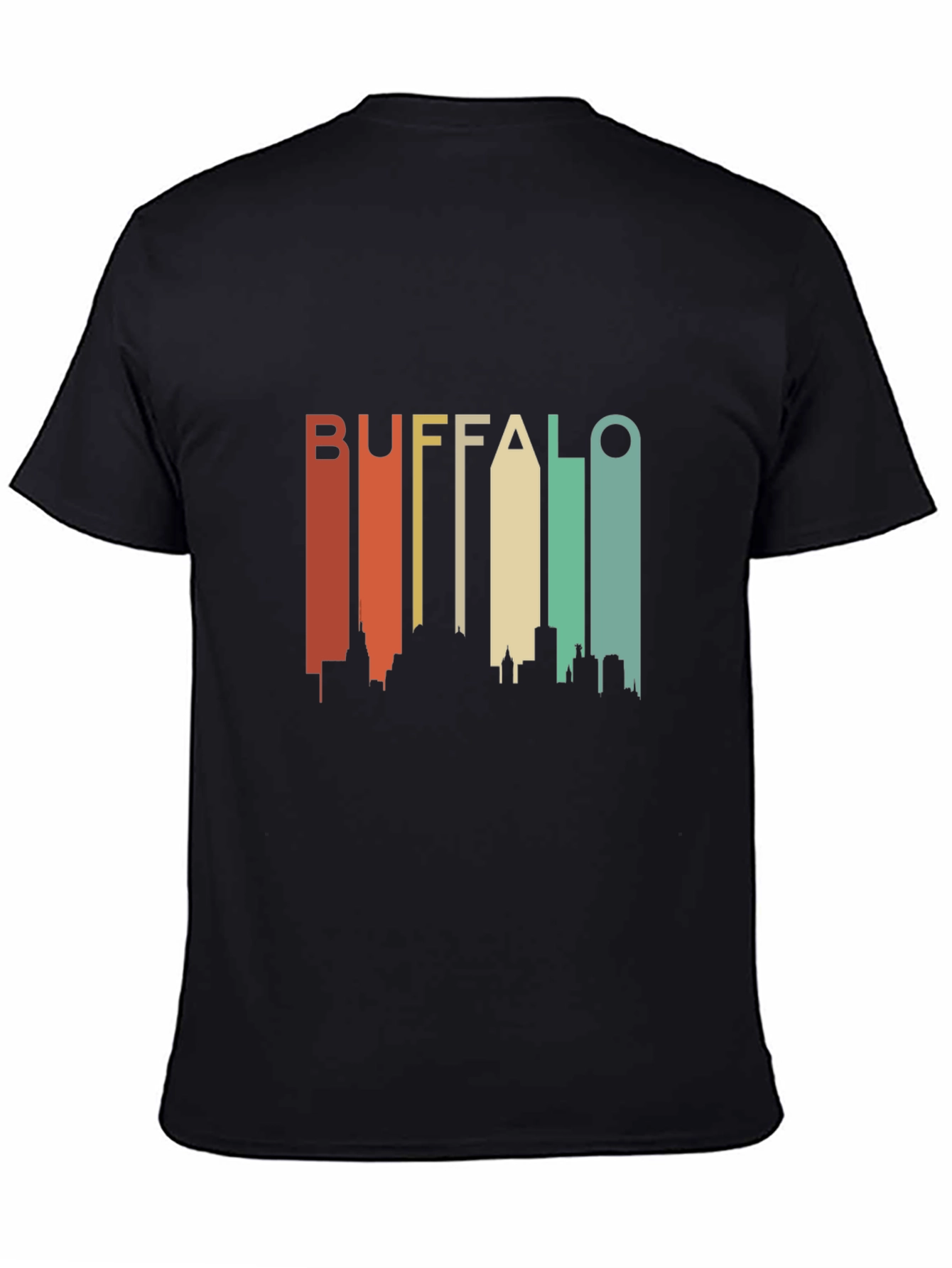 Buffalo Skyline Retro Graphic Tee
