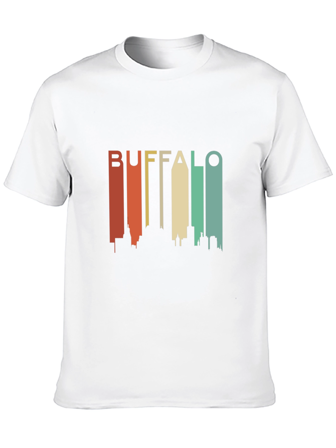 Buffalo Skyline Retro Graphic Tee