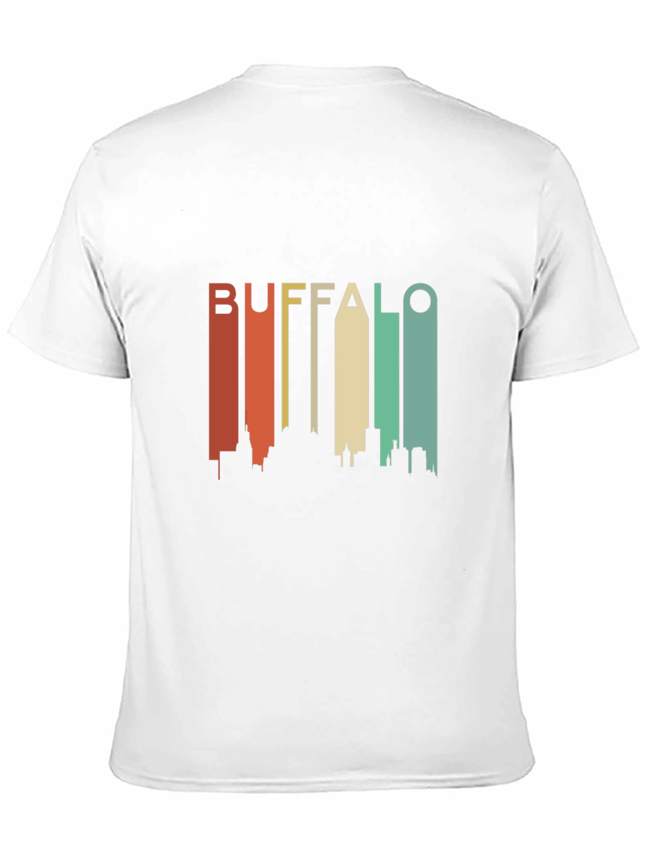 Buffalo Skyline Retro Graphic Tee