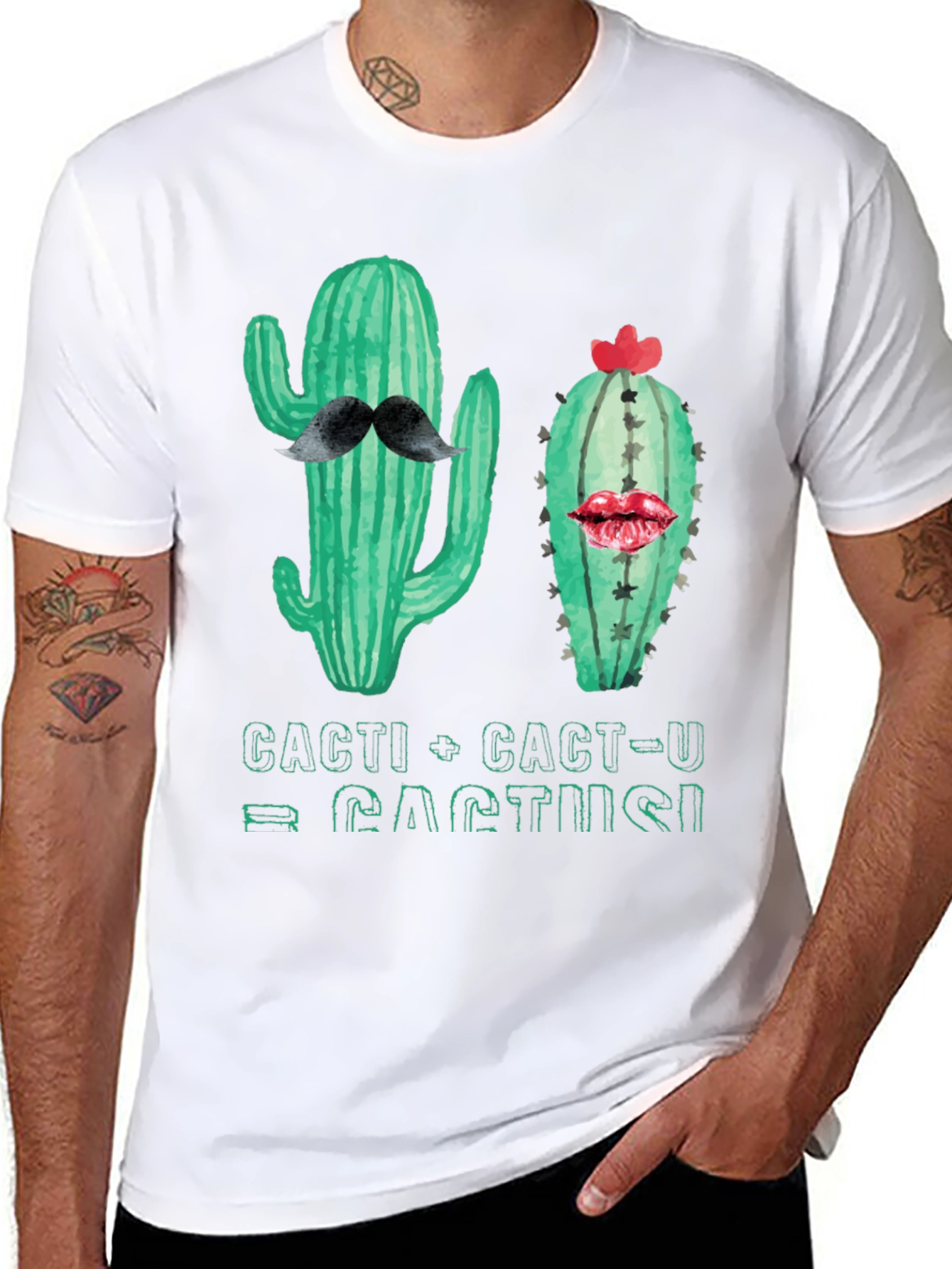 Cacti-U Cactus T-Shirt - Funny Plant Lover Tee