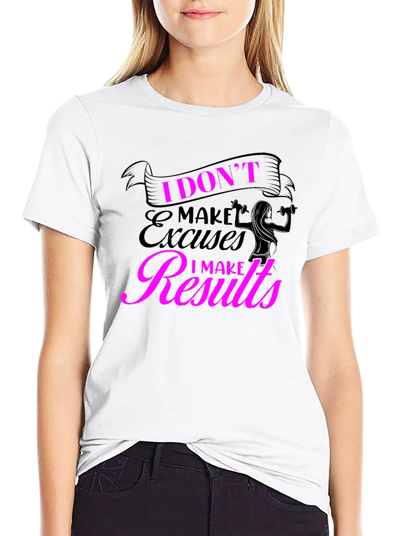 I Dont Make Excuses T-Shirt - Fitness Motivation