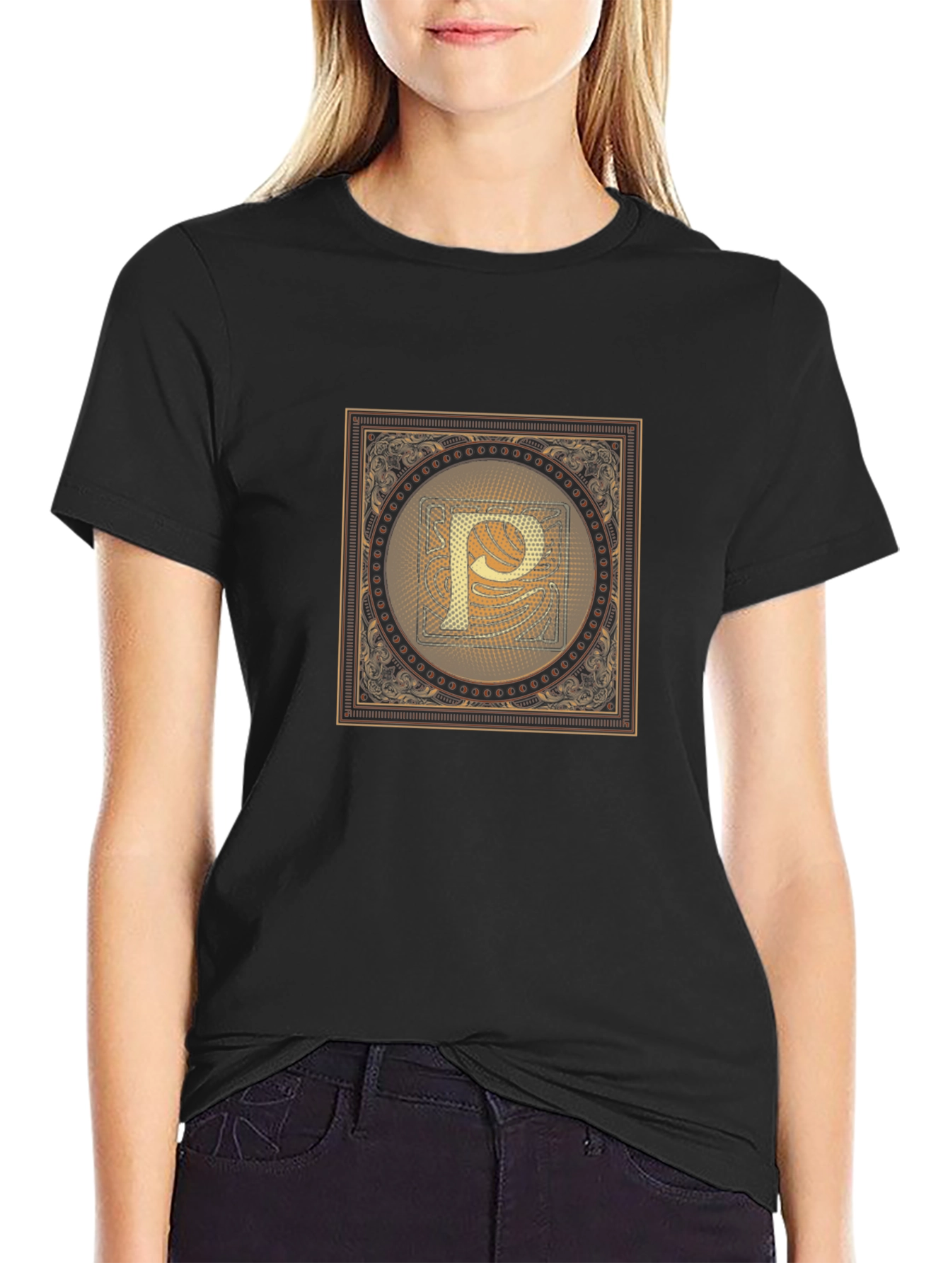Letter P Graphic T-Shirt - Stylish & Unique Design